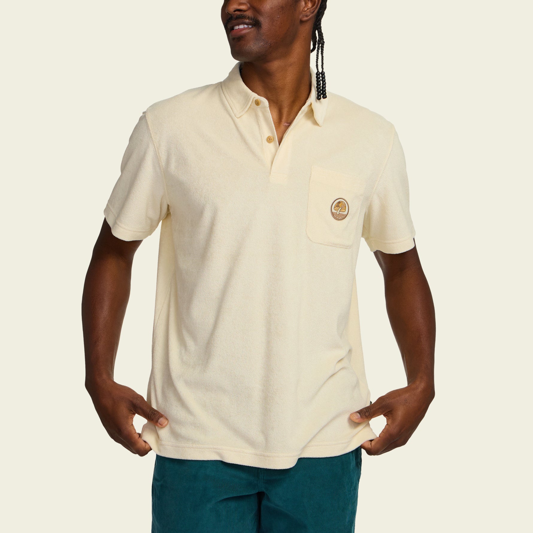 Plusherman Terry Polo - Cream – HOWLER BROTHERS