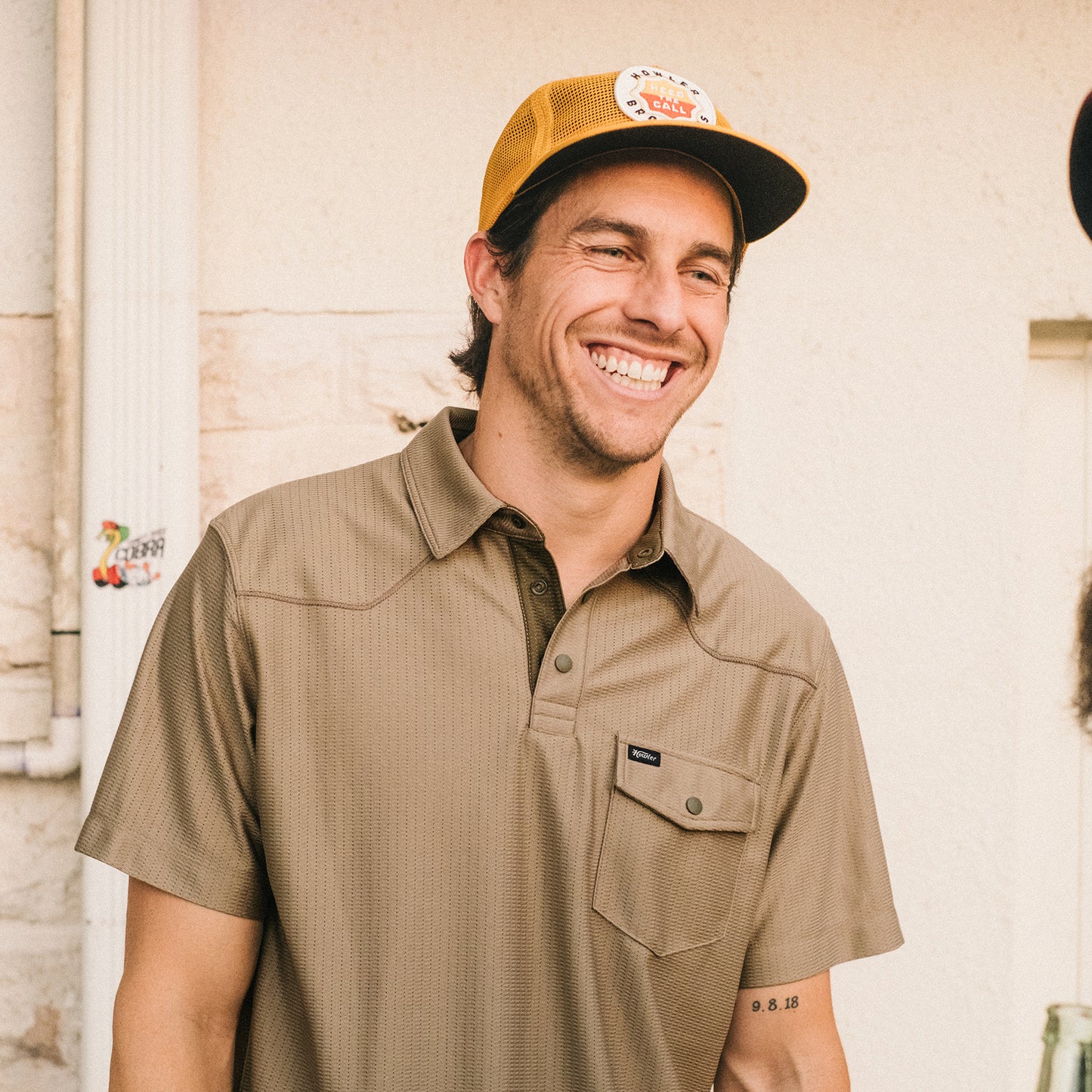 Ranchero Tech Polo - Faded Olive