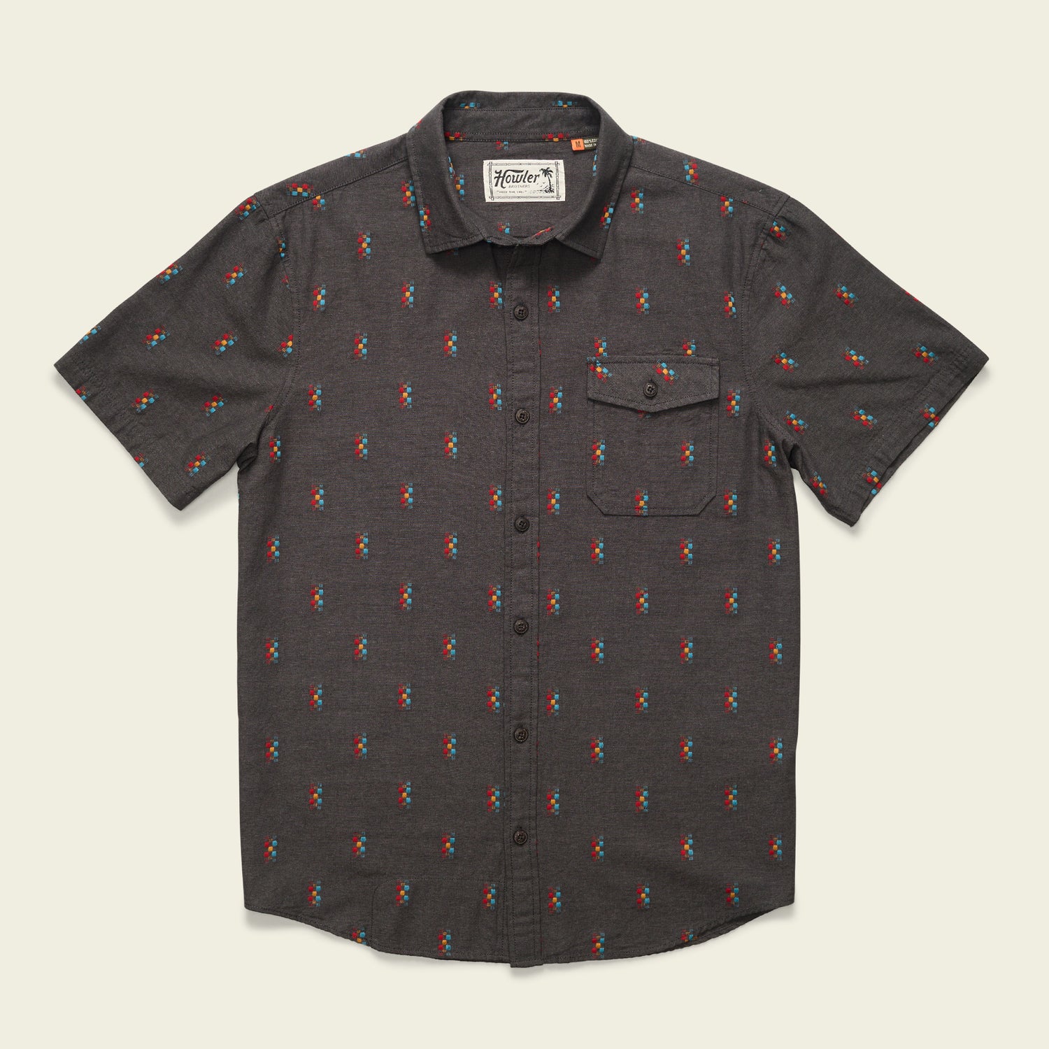 San Gabriel Shirt - Refractions : Antique Black