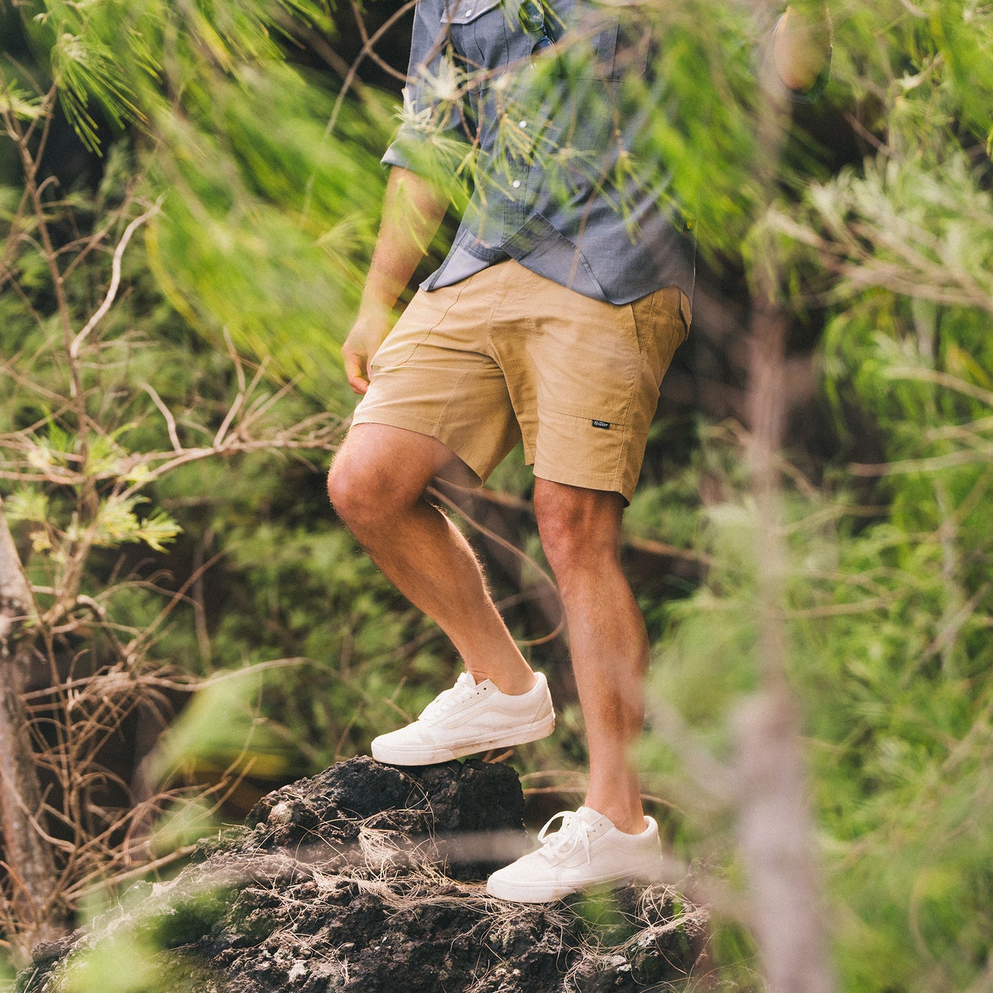 Quonset Camp Shorts - British Khaki