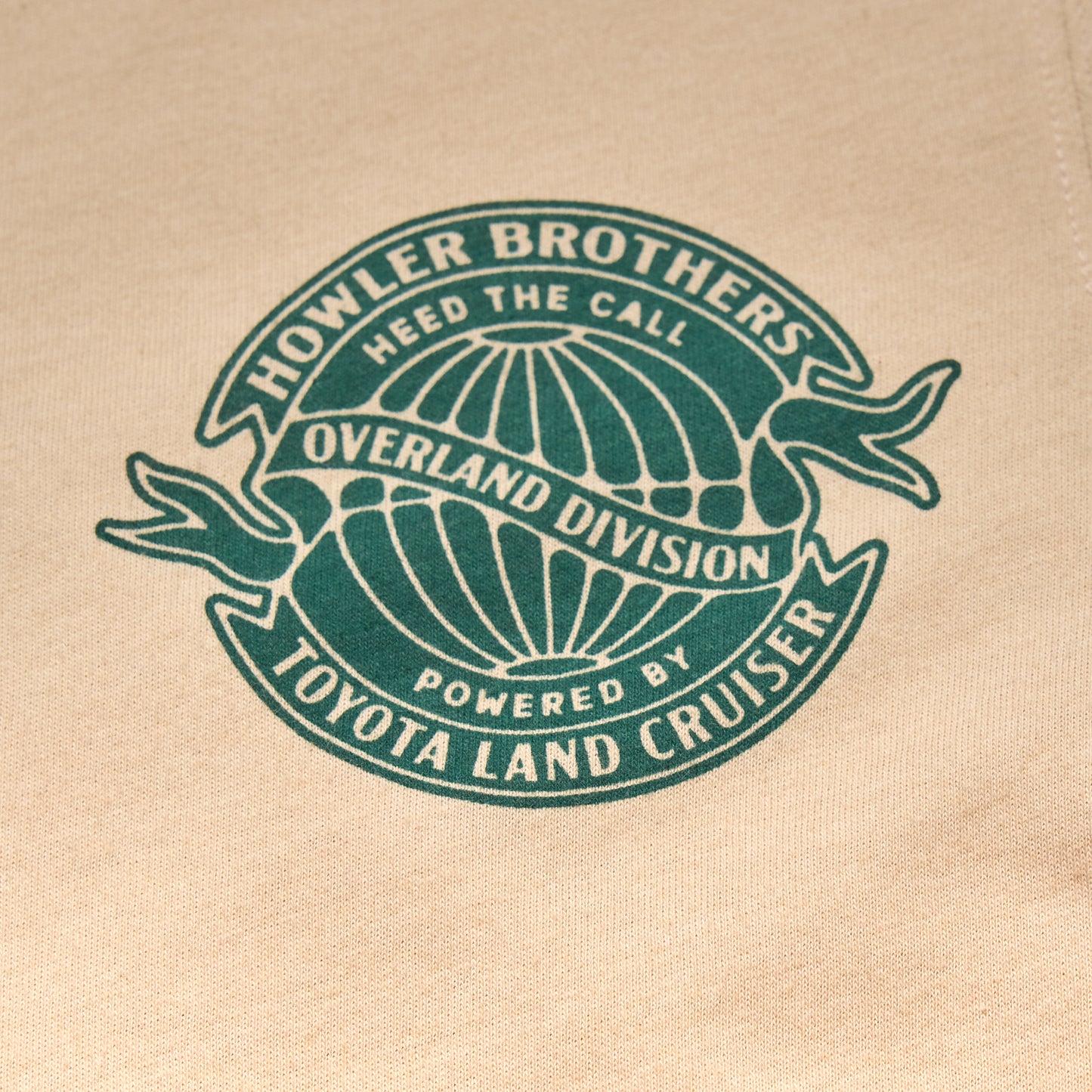 Land Cruiser Cotton Ringer T - Overland Division : Off White
