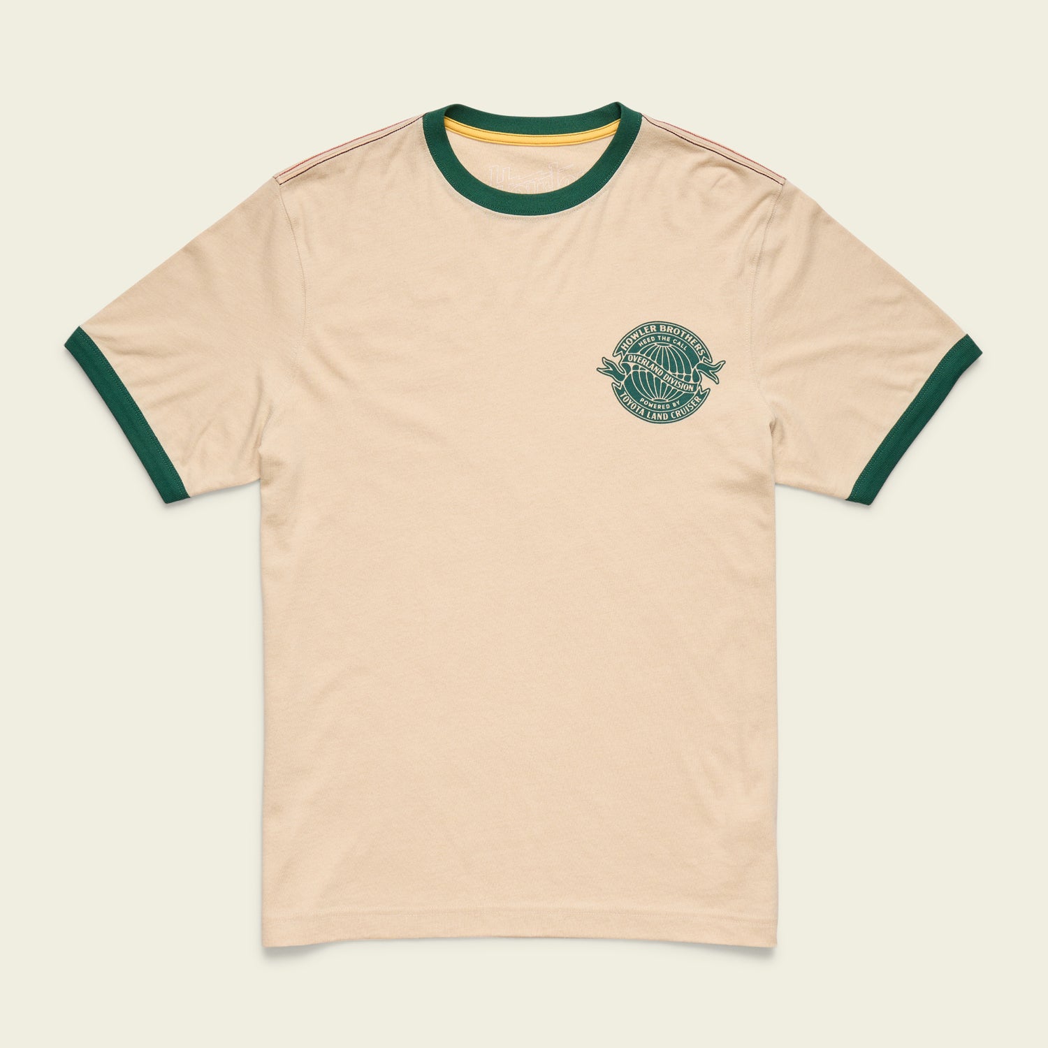 Land Cruiser Cotton Ringer T - Overland Division : Off White
