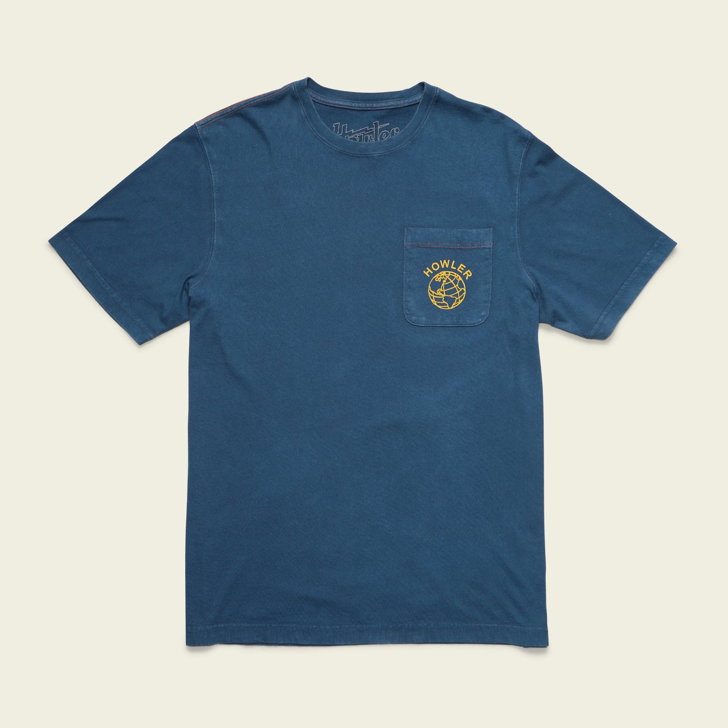 Worldwide Stoke Cotton Pocket T-Shirt - Key Largo