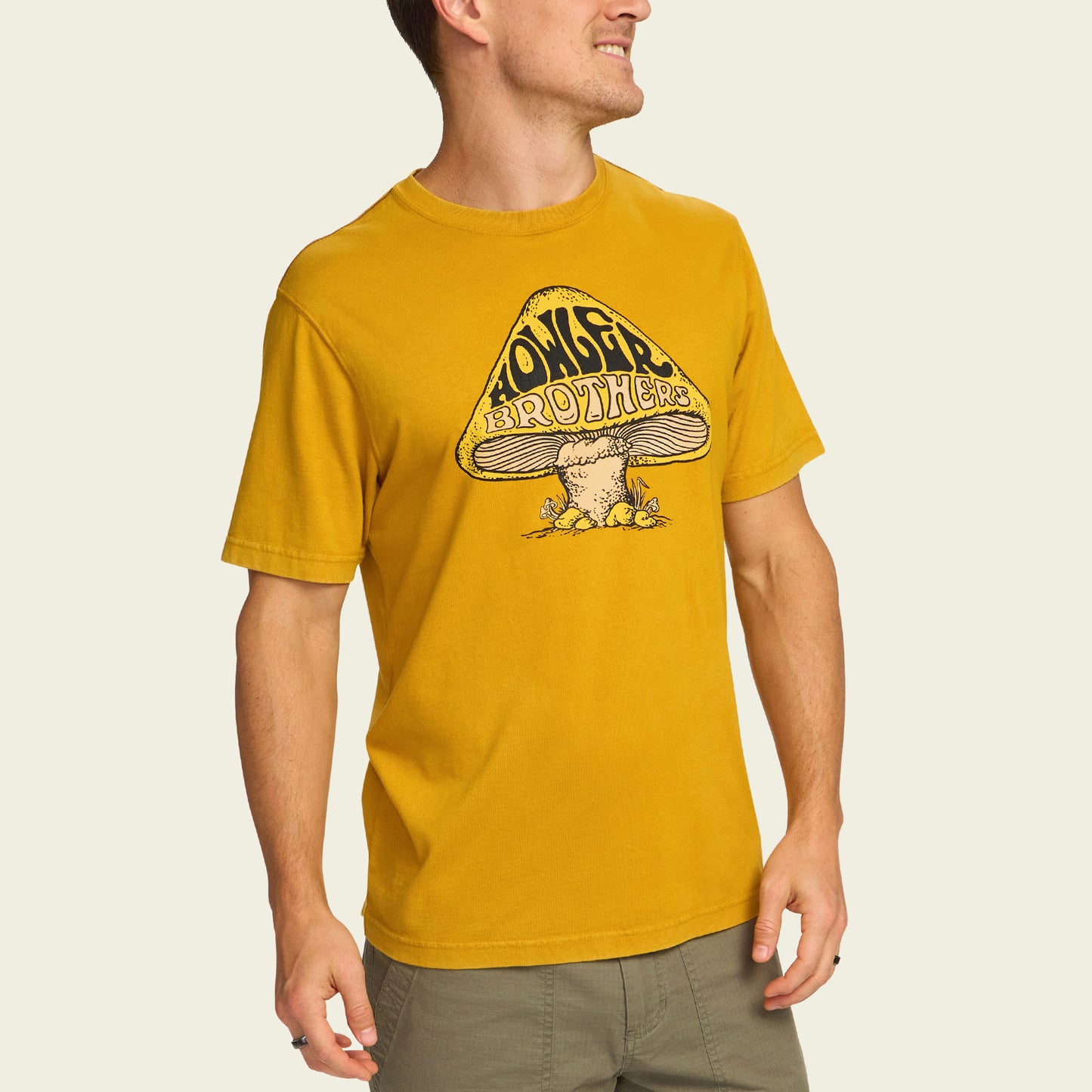 Daydream Believer Cotton T-Shirt - Gold