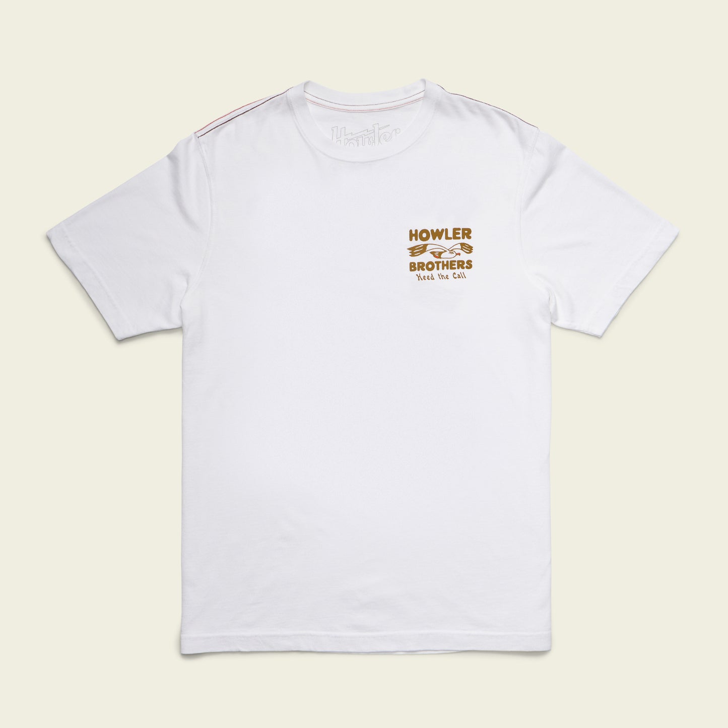 Flocka Seagulls Cotton T-Shirt - Vintage White