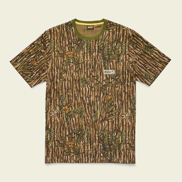 Men’s Dust-Washed Tee – “NO SHITS IN TX”, Wild Texas Gator Style