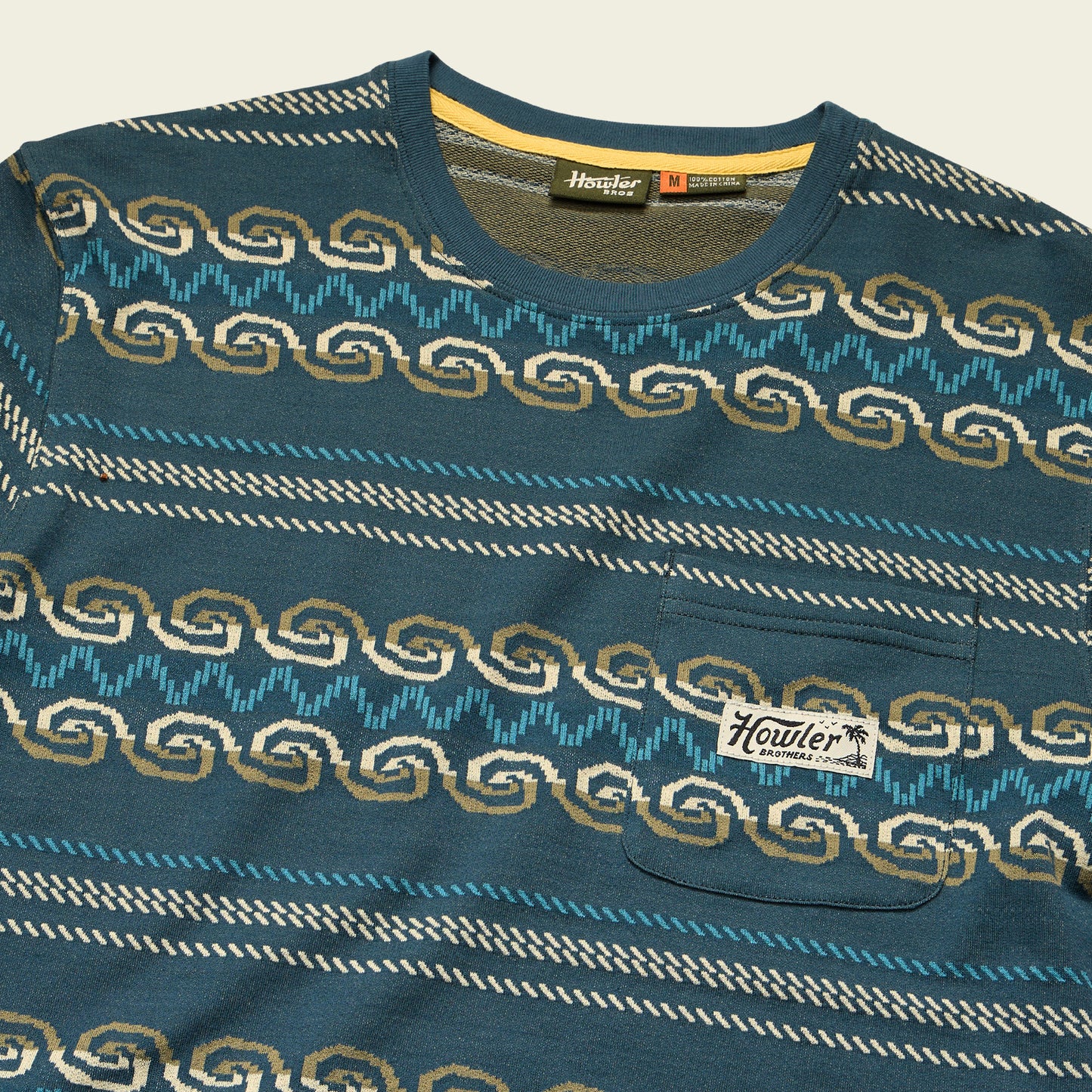 Jacquard T - Zicatela : Petrol