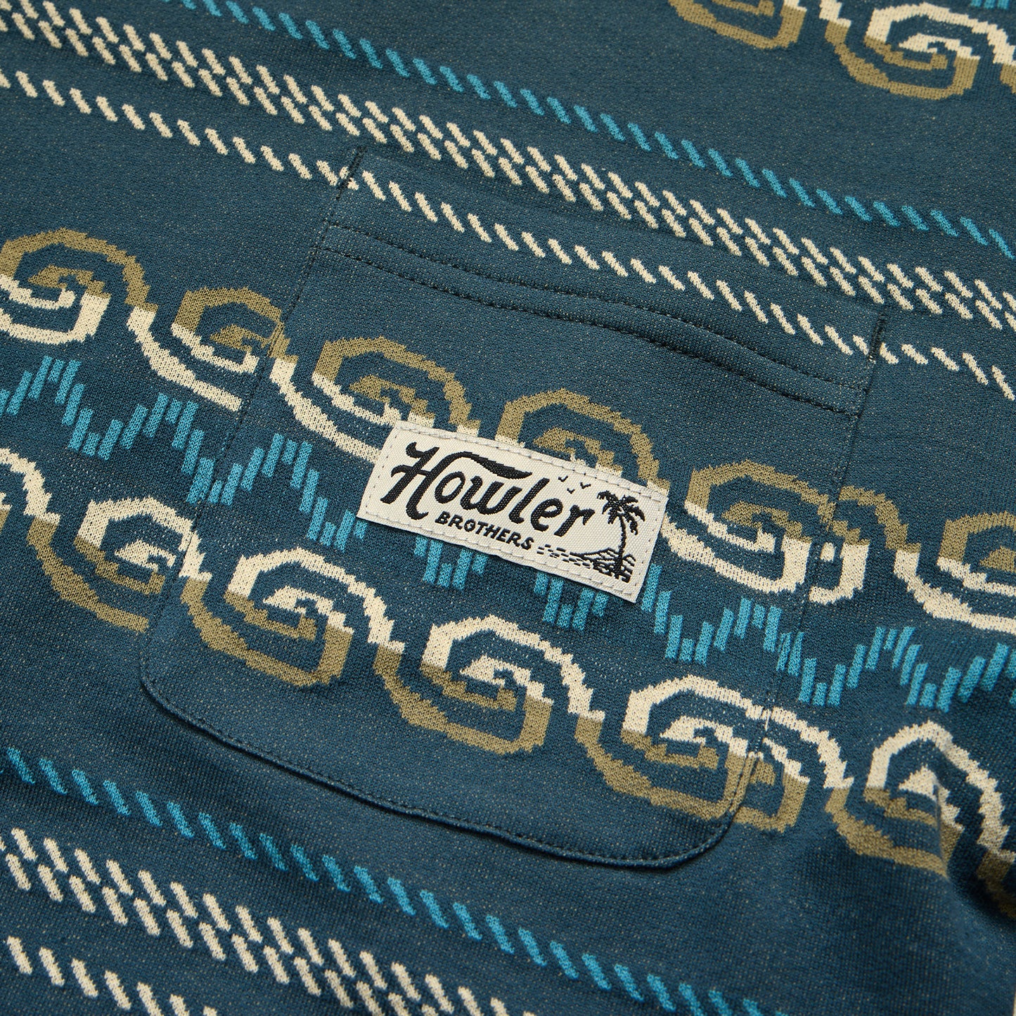 Jacquard T - Zicatela : Petrol