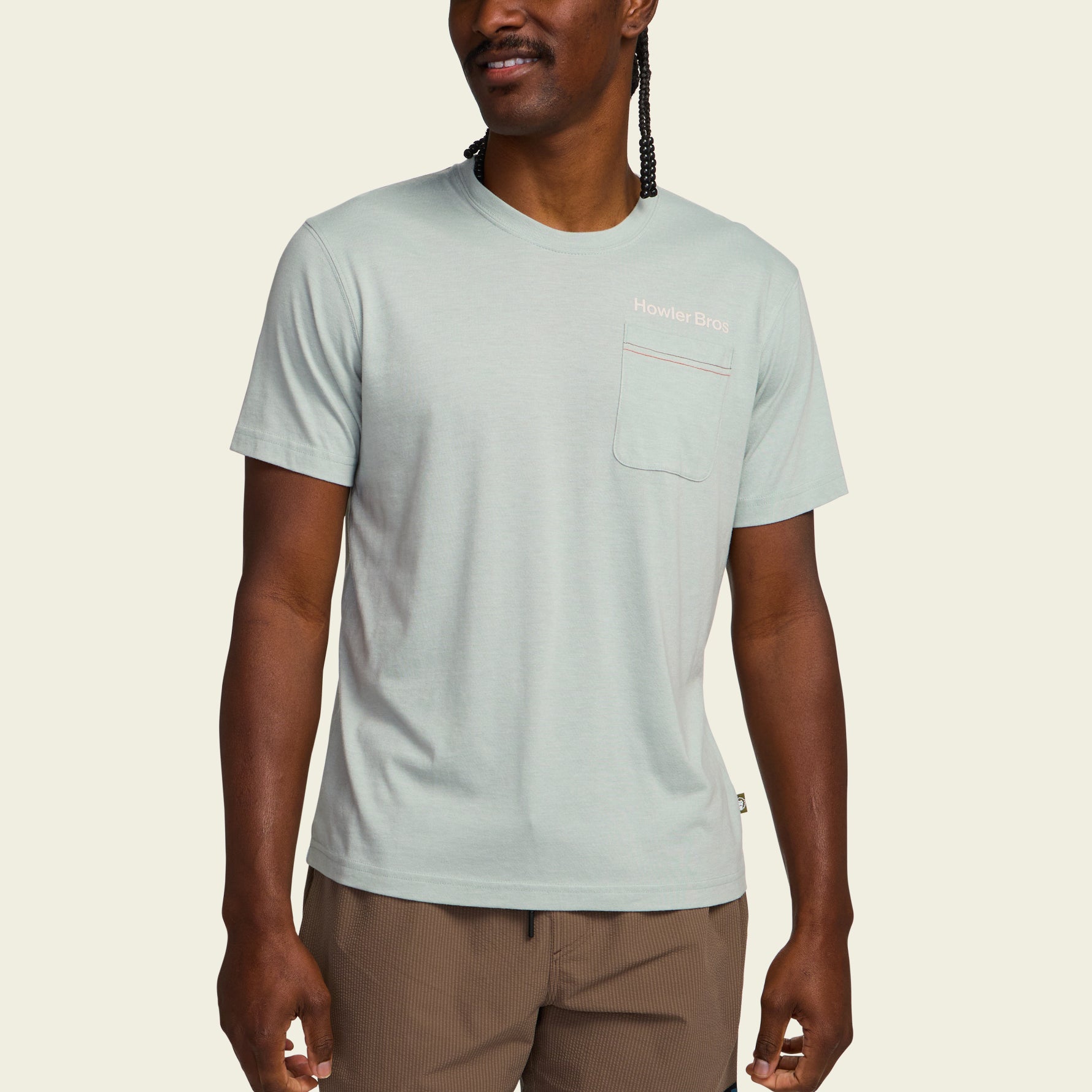 Pelican Postage Pocket T-Shirt - Puritan Grey – HOWLER BROTHERS