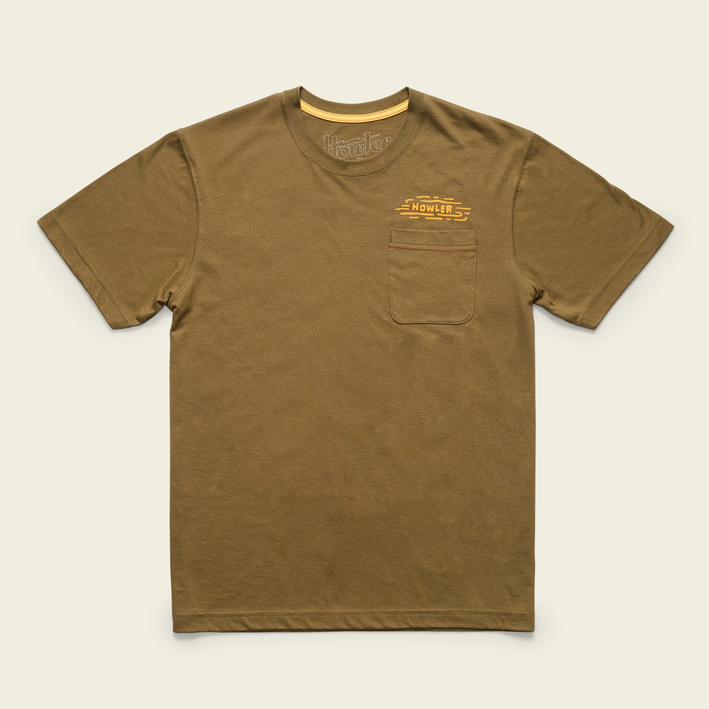 Squatch Rider Pocket T-Shirt - Ivy Green