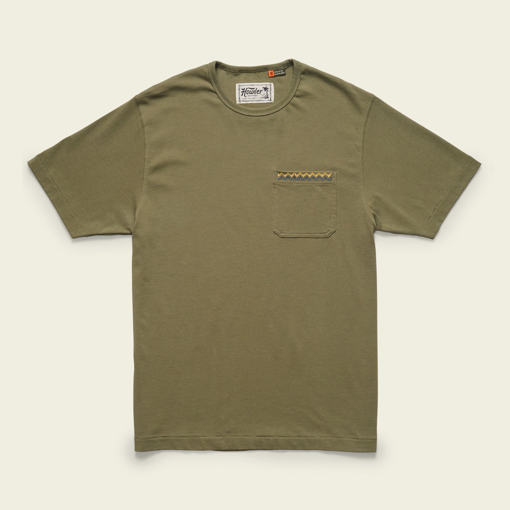 Spectrum Pocket T - Lichen Green – HOWLER BROTHERS