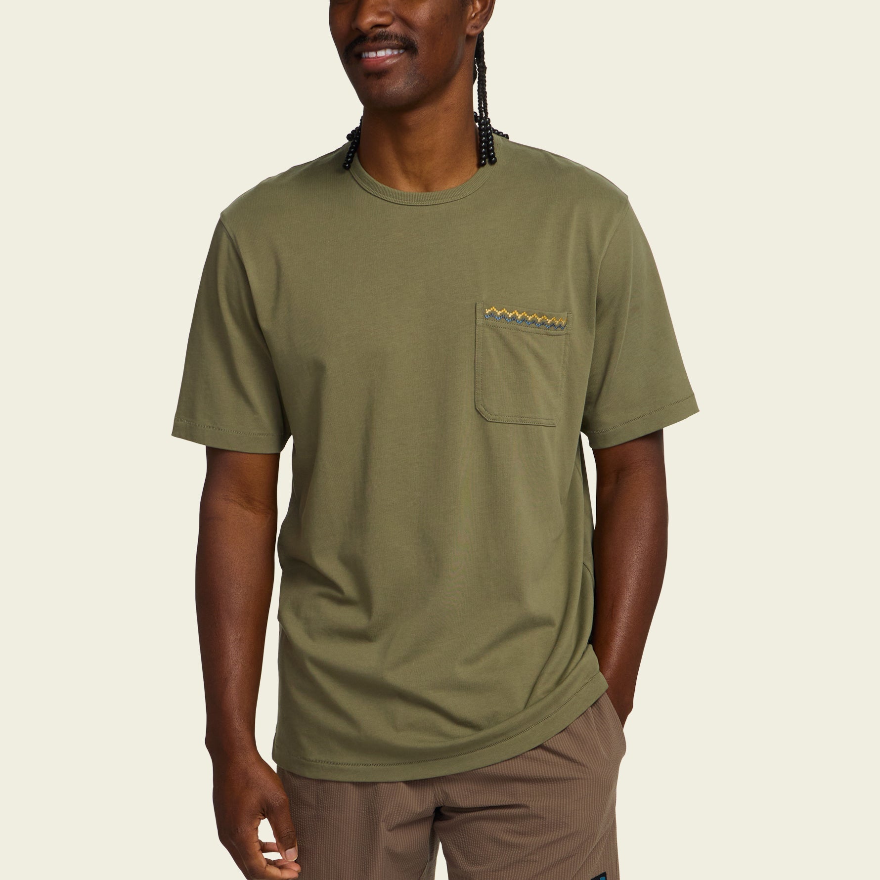 Spectrum Pocket T - Lichen Green – HOWLER BROTHERS