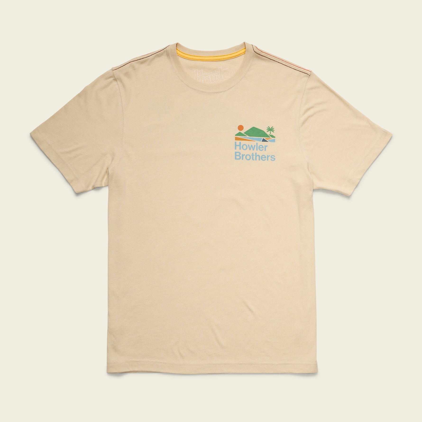 Bahía de Howler T-Shirt - Sand Heather – HOWLER BROTHERS