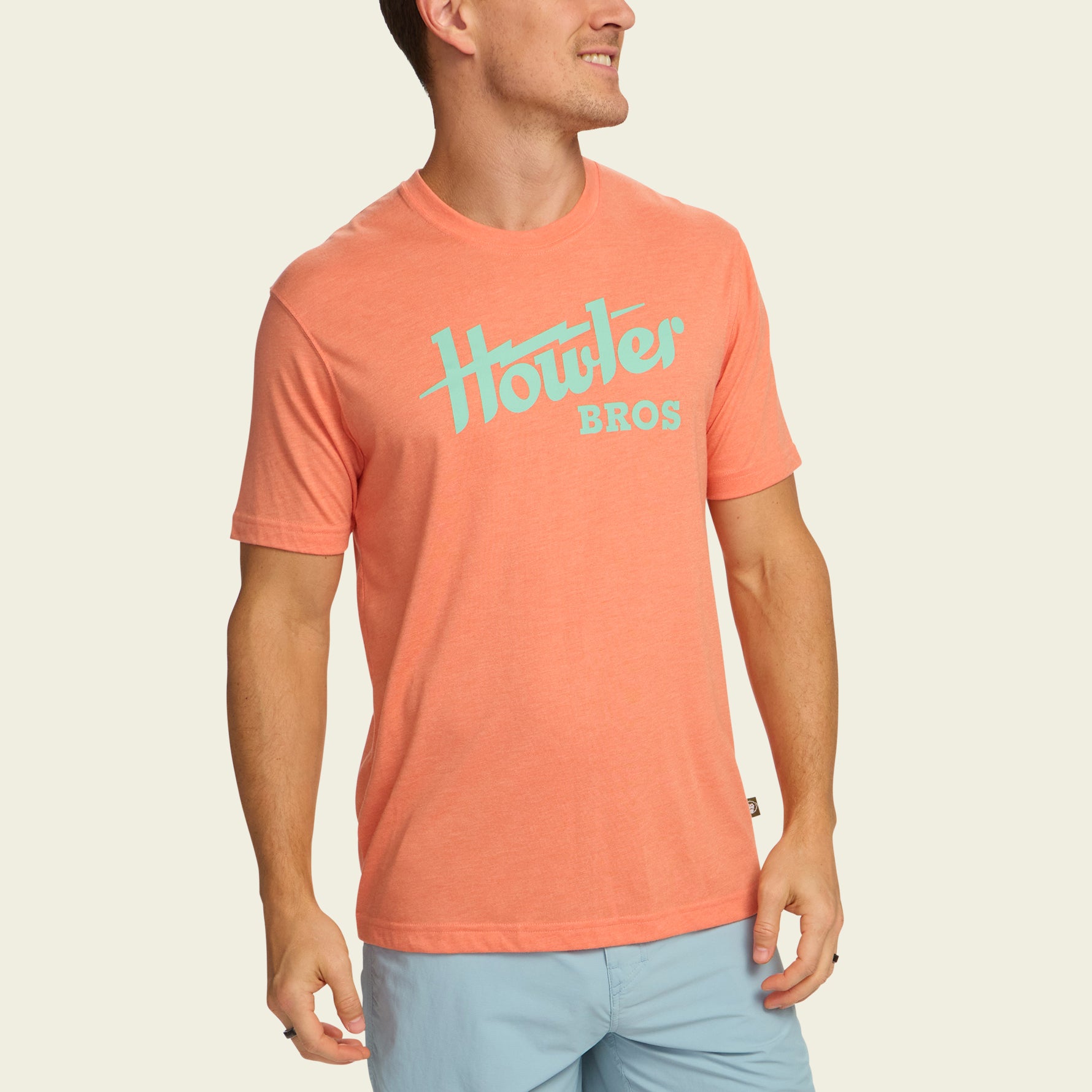 Electric Howler Howler Electric T-Shirt - Coral Heather – HOWLER BROTHERS