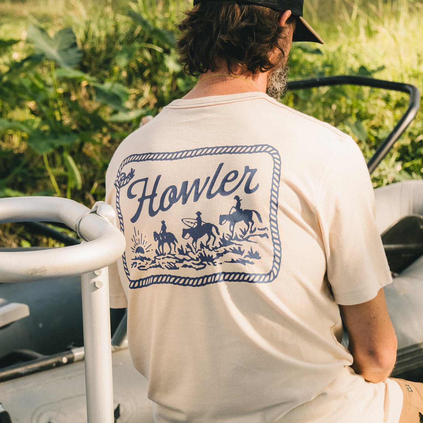 Howler Posse T-Shirt - Sand Heather