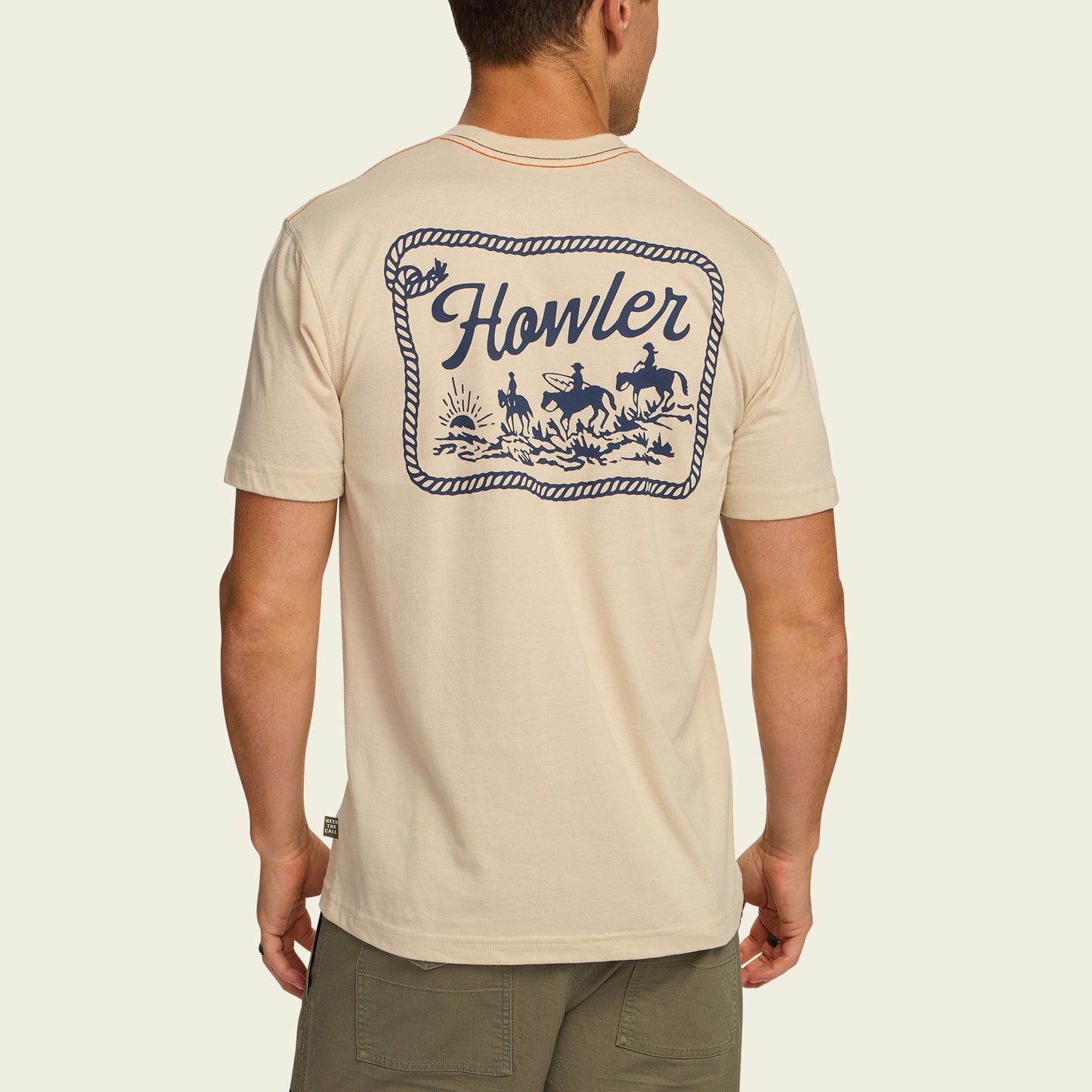 Howler Posse T-Shirt - Sand Heather