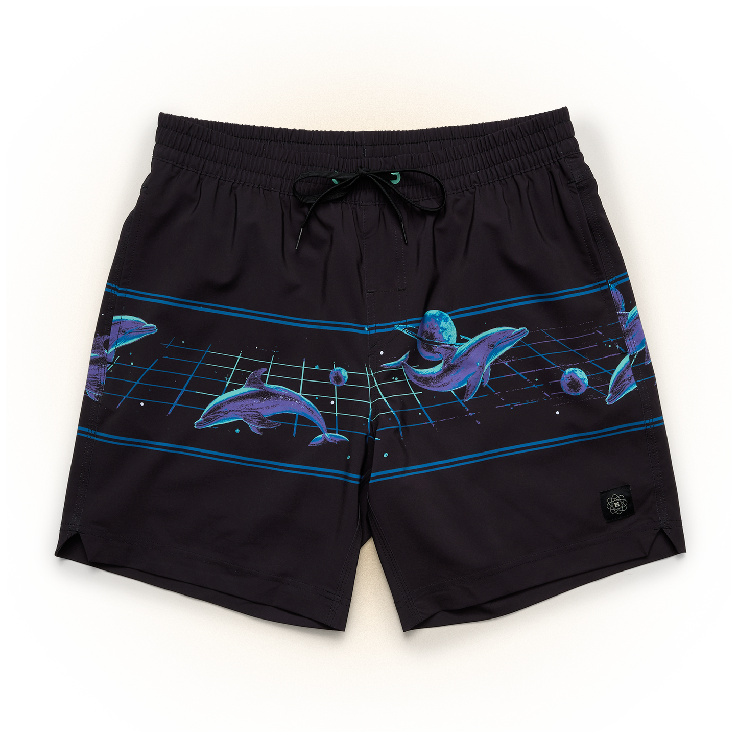 Dolphin Dimensions Deep Set Boardshorts - Black