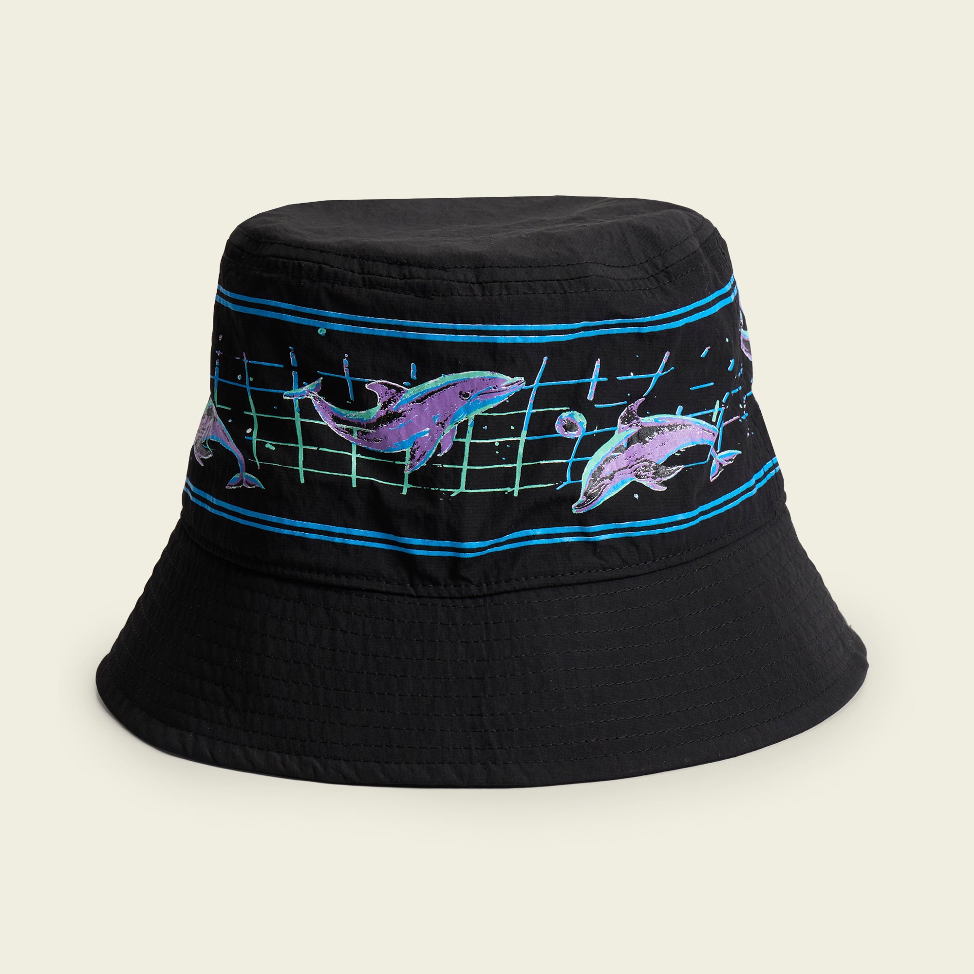 Dolphin Dimensions Bucket Hat - Black – HOWLER BROTHERS