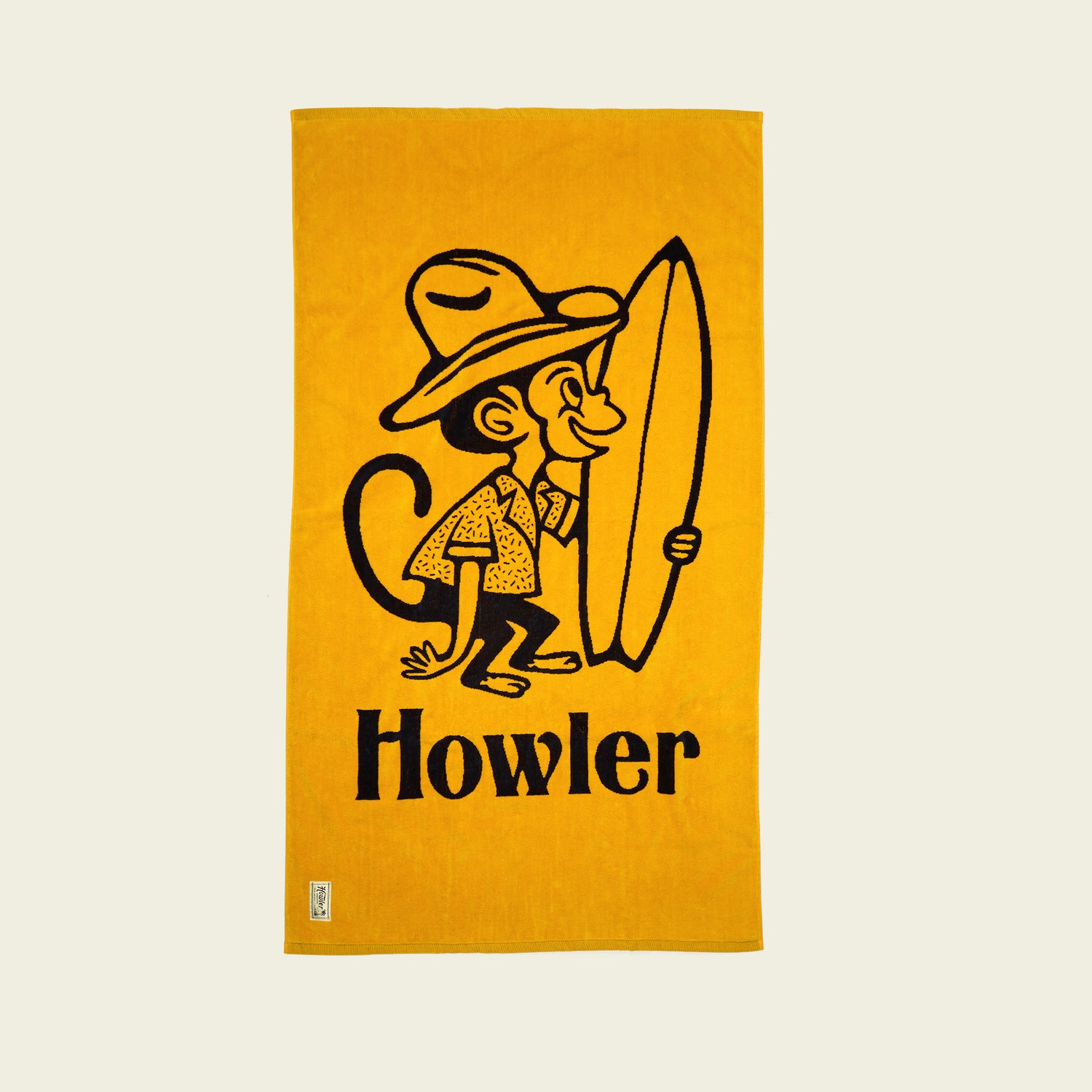 Howler Beach Towel - El Monito Surfs : Dijon