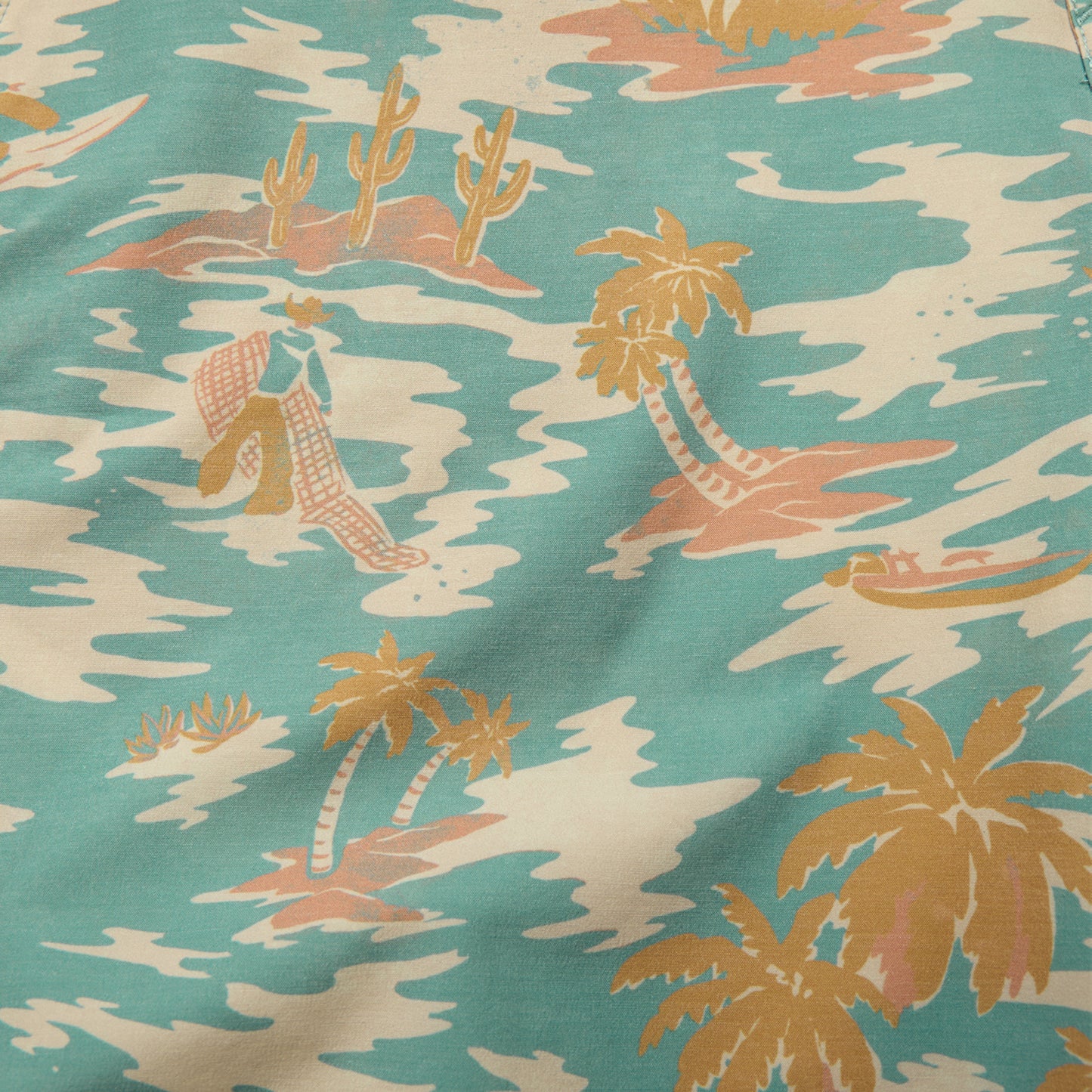 Bruja Boardshorts 18.5" - Dreamland : Seafoam