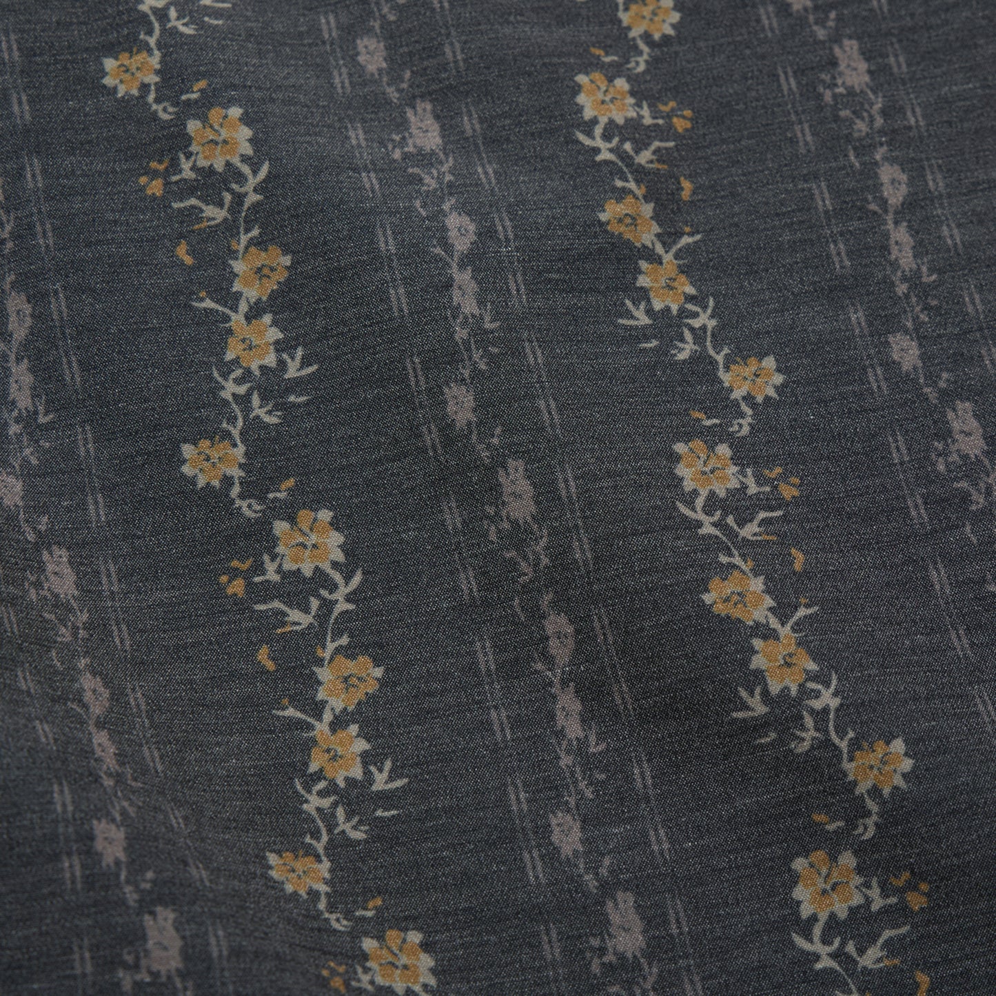 Bruja Boardshorts 18.5" - Hibiscus Ribbons : Antique Black