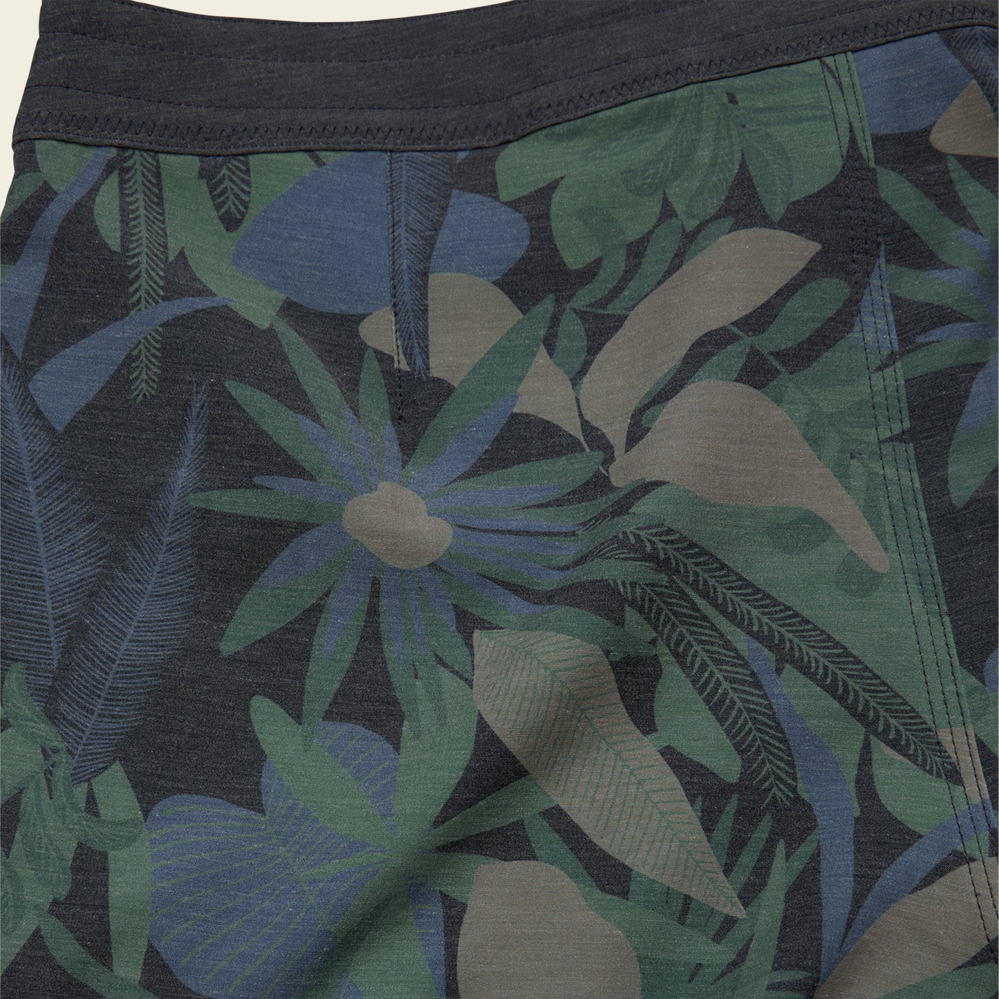 Bruja Boardshorts 18.5" - Tropical Dimension : Antique Black
