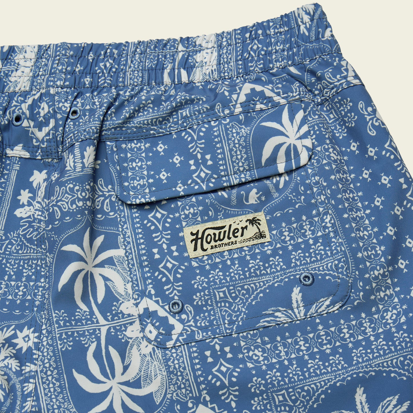 Deep Set Boardshorts - Palmetto Prophecy : Storm Blue