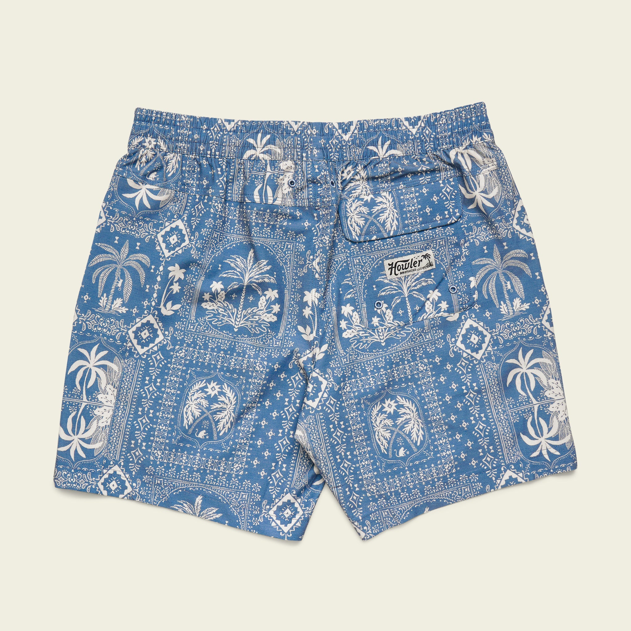 Deep Set Boardshorts - Palmetto Prophecy : Storm Blue – HOWLER