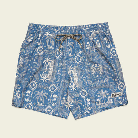 Deep Set Boardshorts - Palmetto Prophecy : Storm Blue – HOWLER