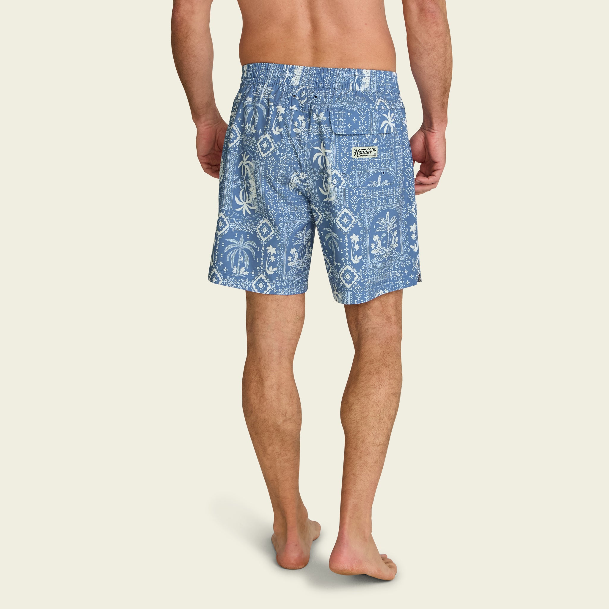 Deep Set Boardshorts - Palmetto Prophecy : Storm Blue – HOWLER