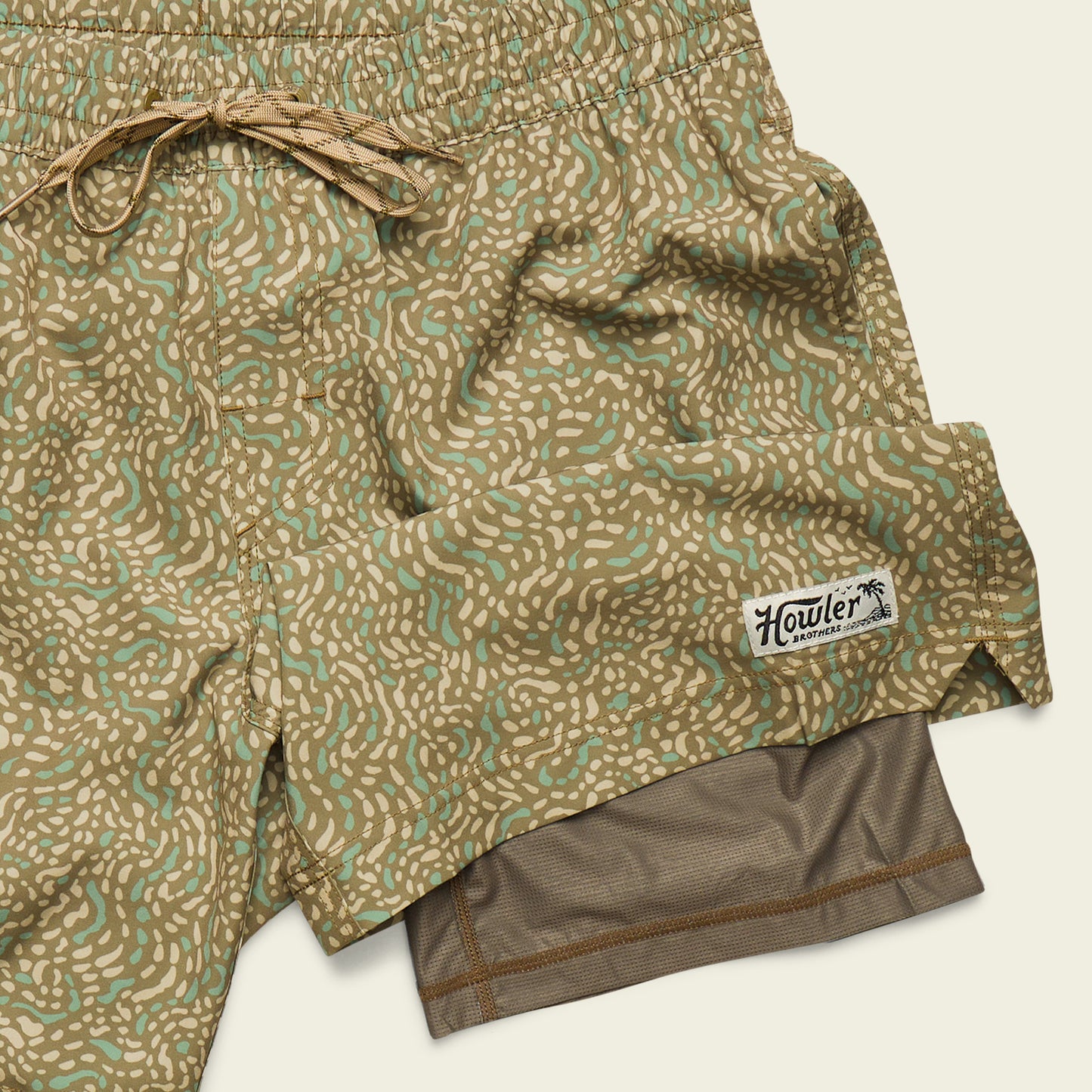 Deep Set Boardshorts - Pond Patterns : Mermaid