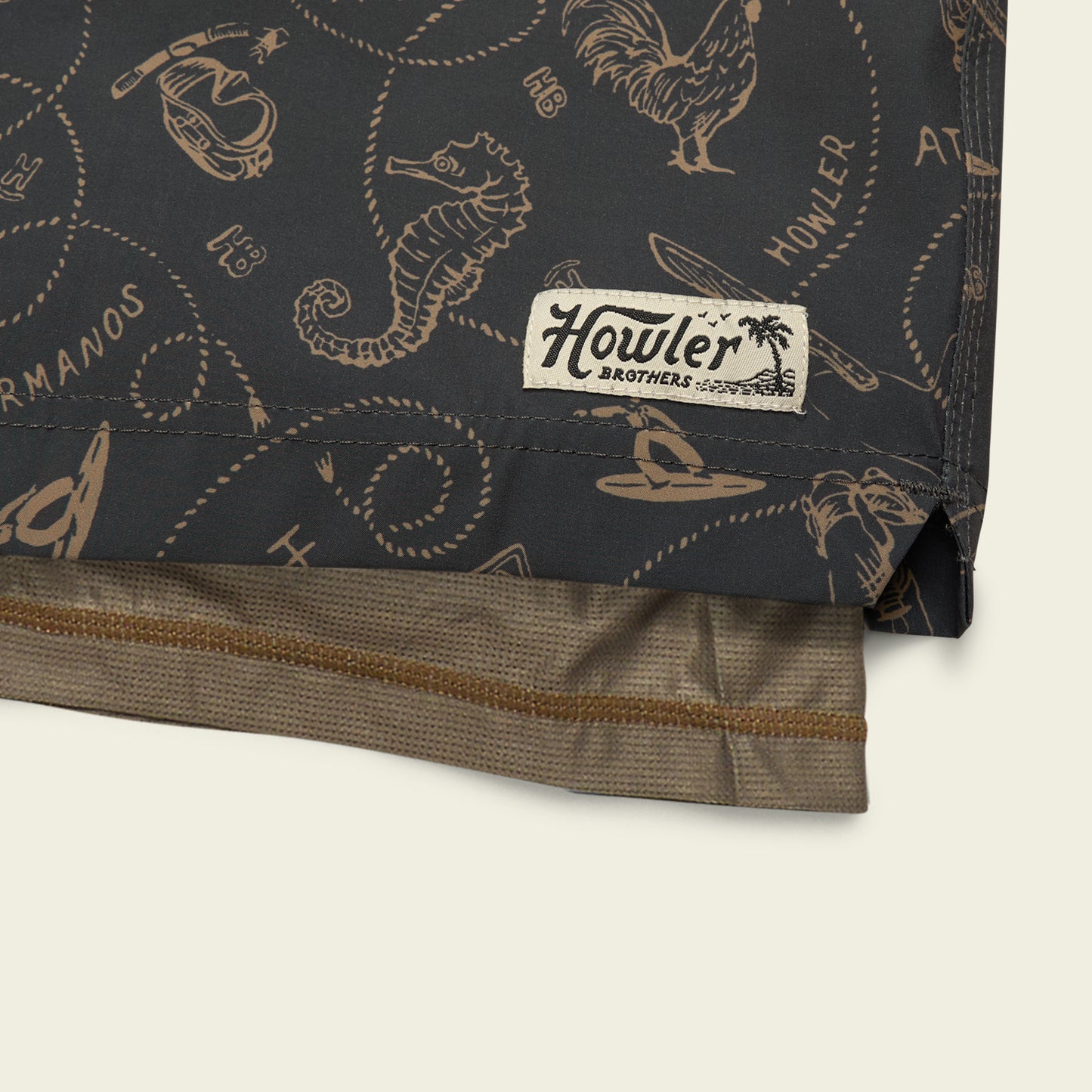 Deep Set Boardshorts - Sea Rodeo : Antique Black