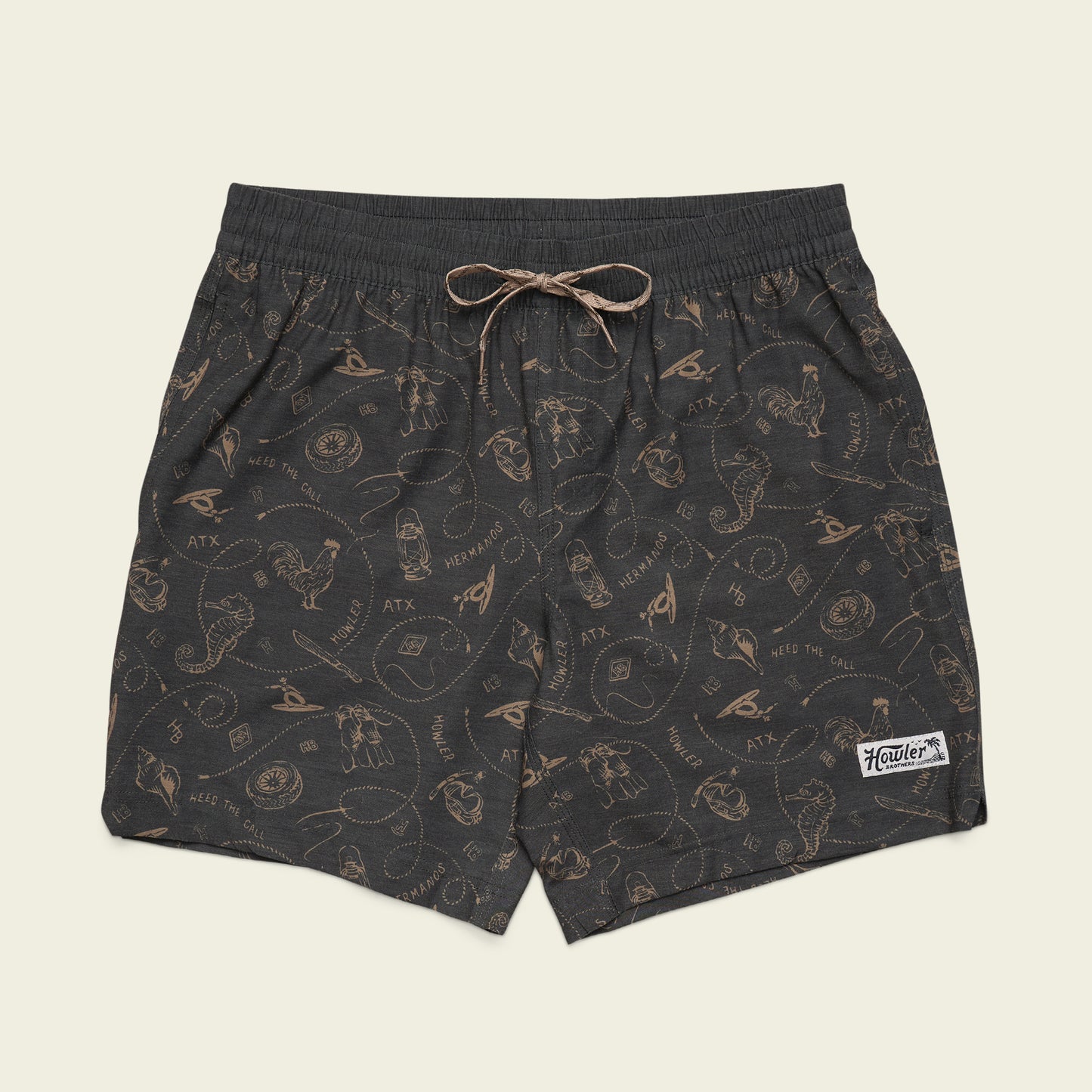 Deep Set Boardshorts - Sea Rodeo : Antique Black