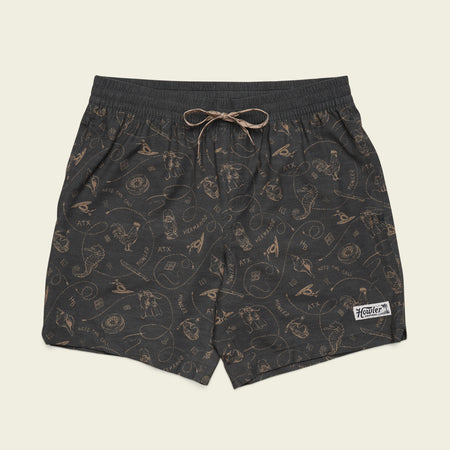 Deep Set Boardshorts - Sea Rodeo : Antique Black – HOWLER BROTHERS