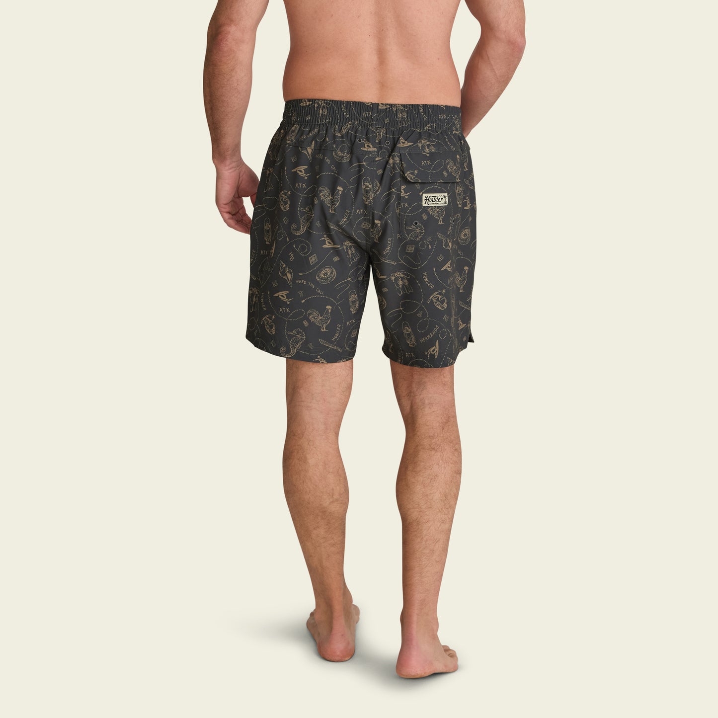Deep Set Boardshorts - Sea Rodeo : Antique Black