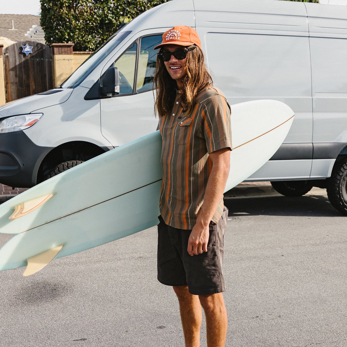 HB Trade Shorts - Bark