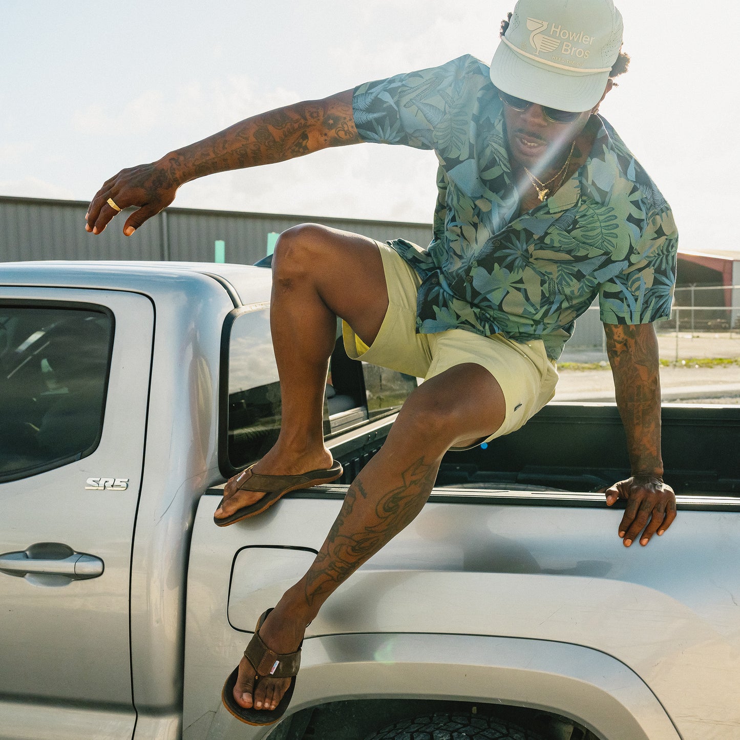 Horizon Walk Shorts - Wasabi