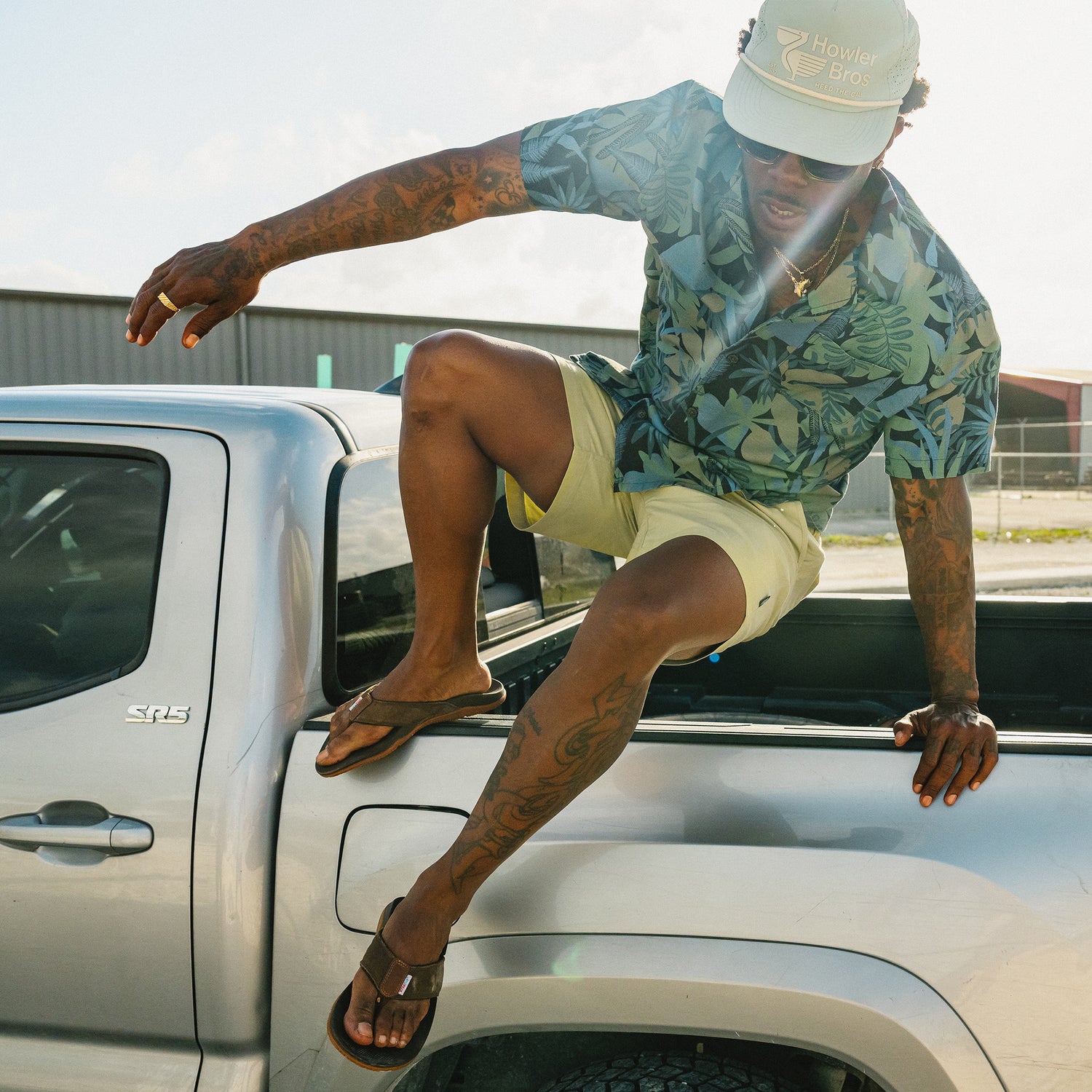 Horizon Walk Shorts - Wasabi