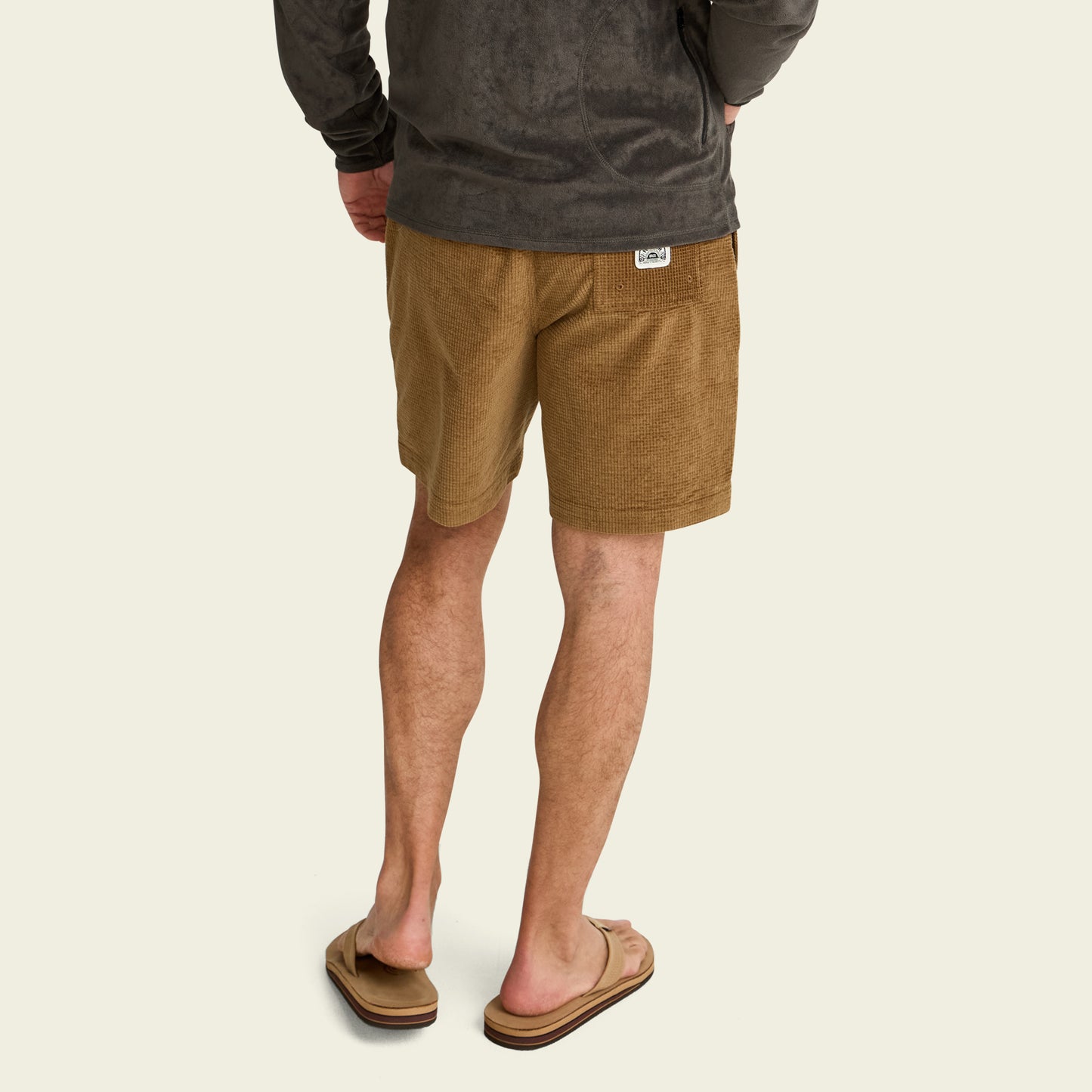 Pressure Drop Cord Shorts - Grid : British Khaki