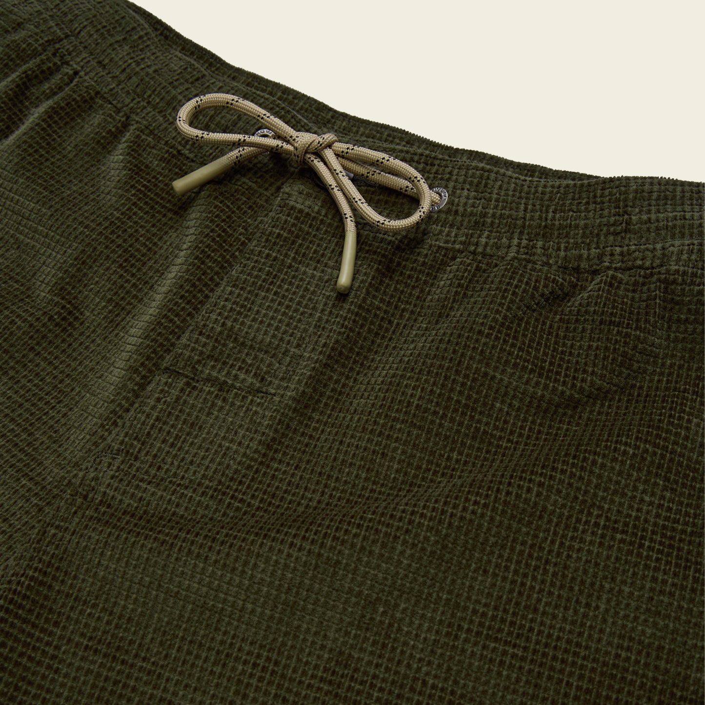 Pressure Drop Cord Shorts - Grid : Dark Olive