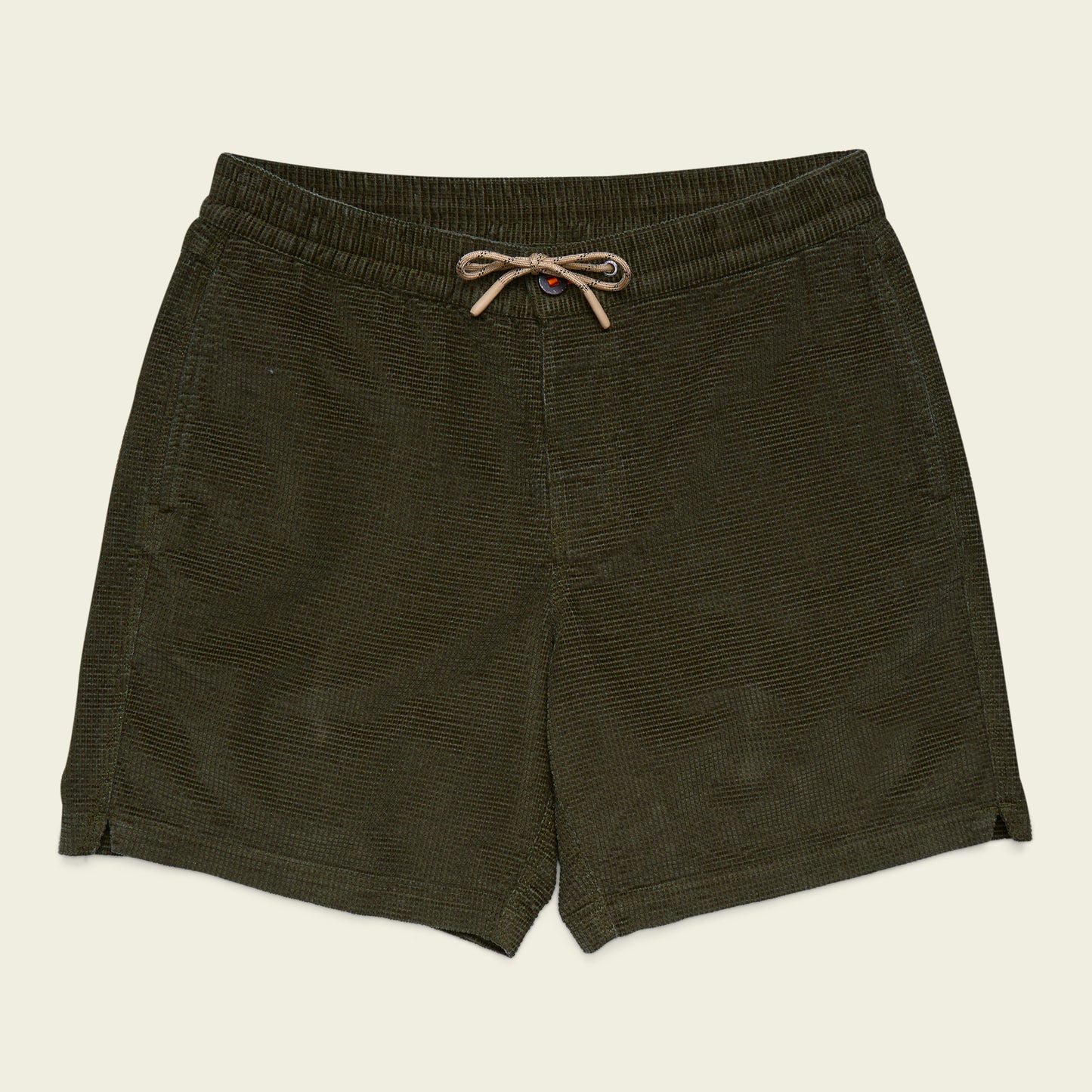 Pressure Drop Cord Shorts - Grid : Dark Olive
