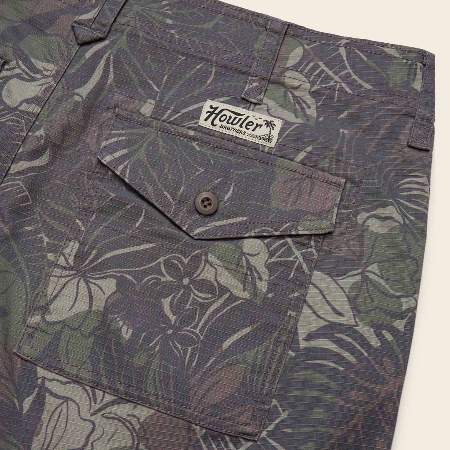 Quonset Camp Shorts - Tropic Noir : Antique Black