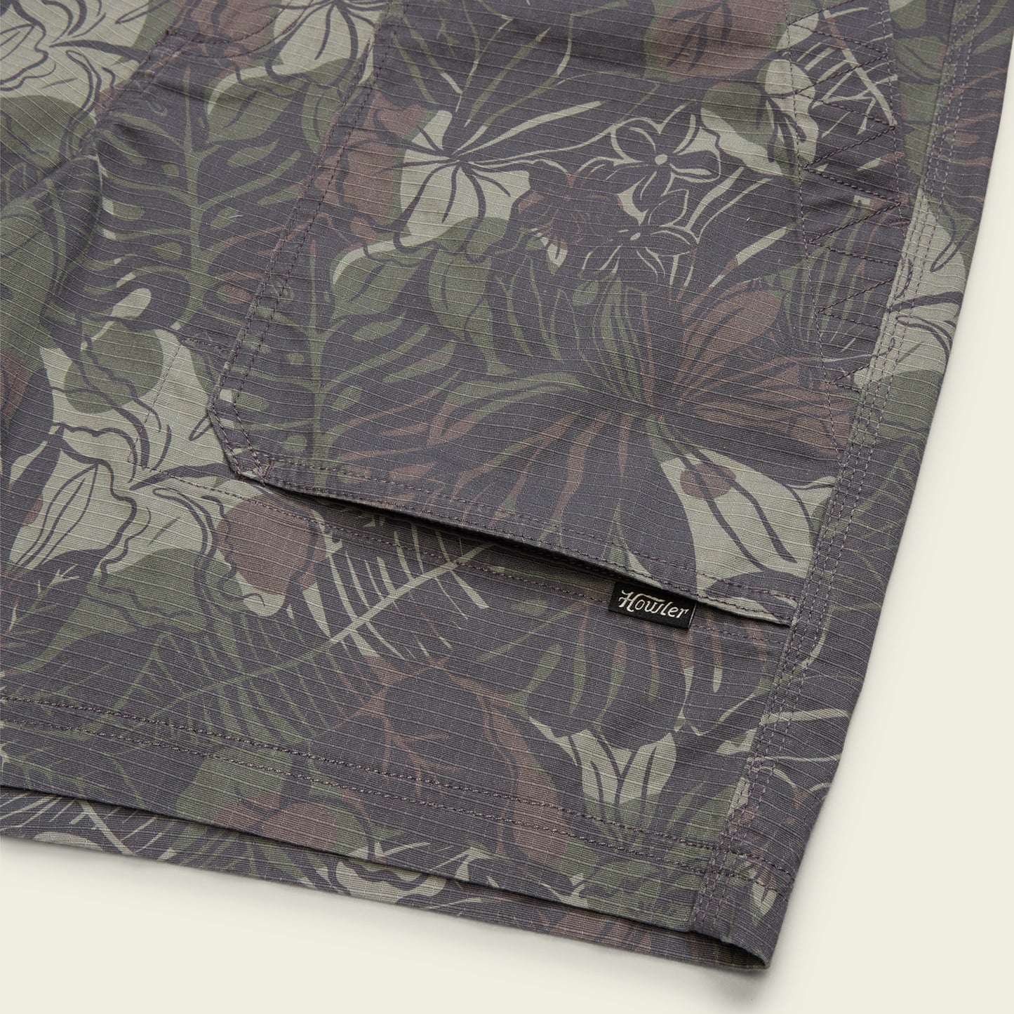 Quonset Camp Shorts - Tropic Noir : Antique Black