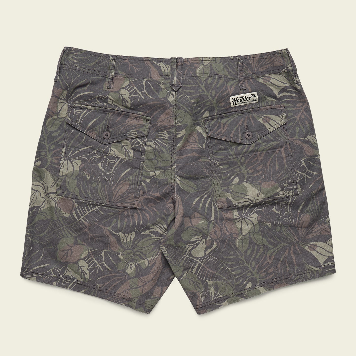 Quonset Camp Shorts - Tropic Noir : Antique Black