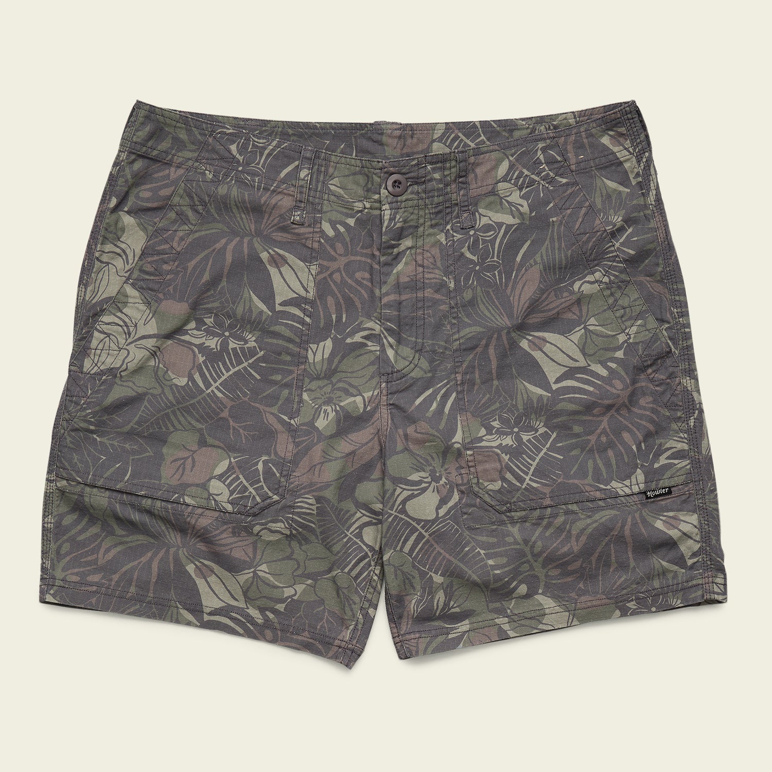 Quonset Camp Shorts - Tropic Noir : Antique Black