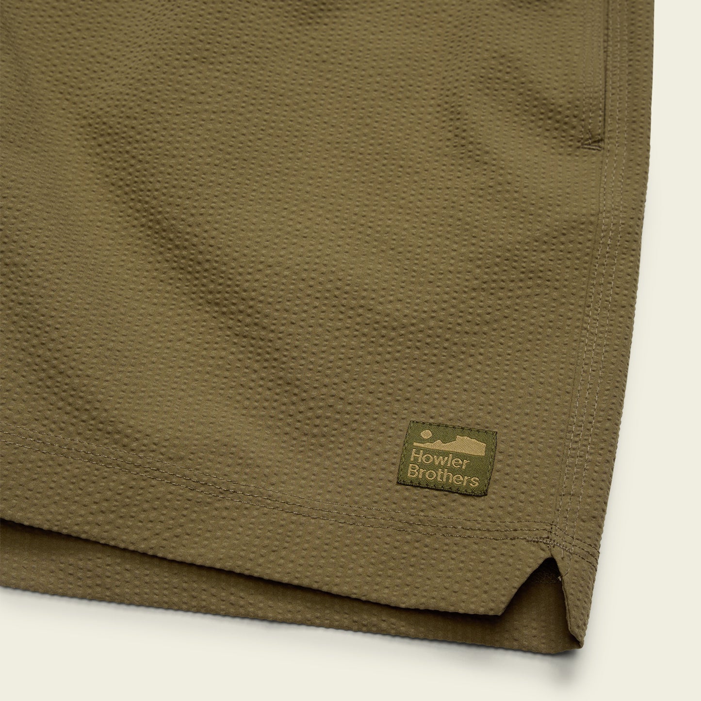 Salado Seersucker Shorts - Capers