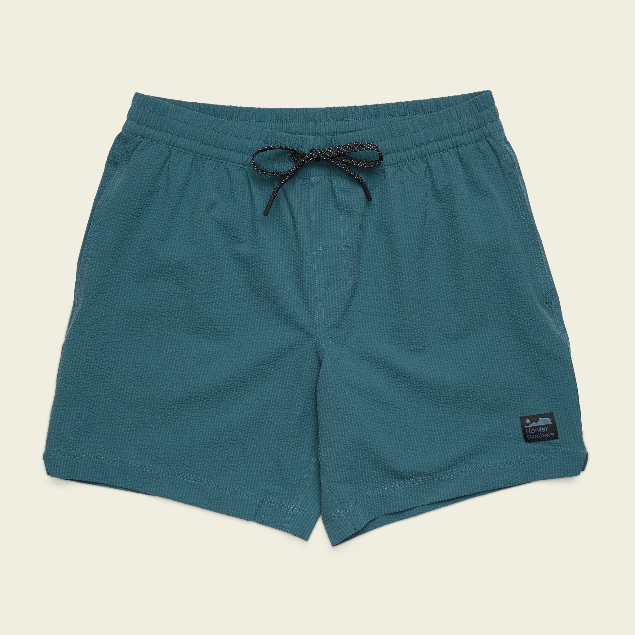 Salado Seersucker Shorts - Dark Teal – HOWLER BROTHERS