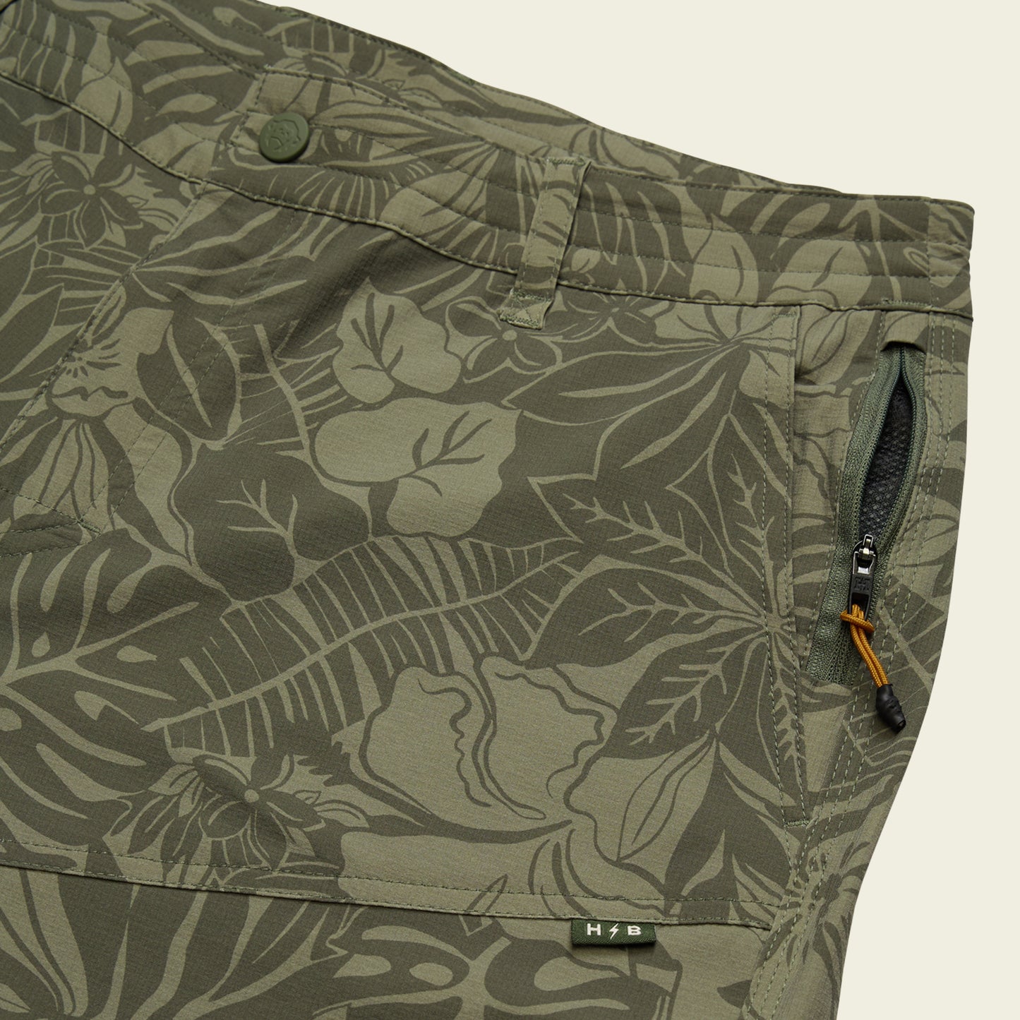 Shoalwater Tech Shorts - Tropic Noir : Vetiver