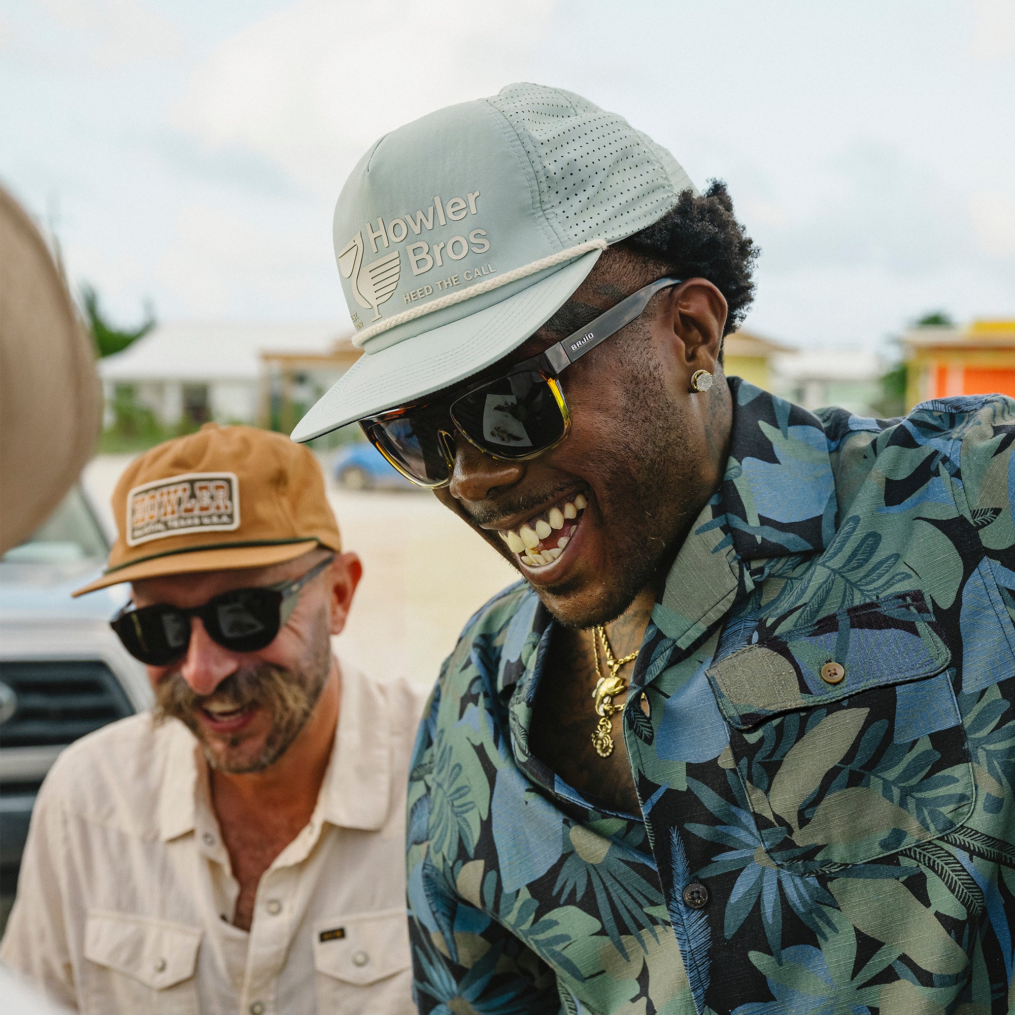 Aperture Tech Strapback - Pelican Postage : Basalt – HOWLER BROTHERS