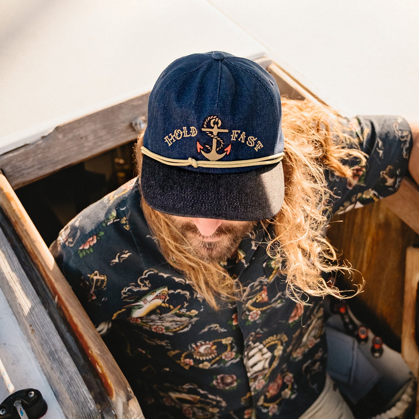 HFTTMM Snapback - Denim 'n Black